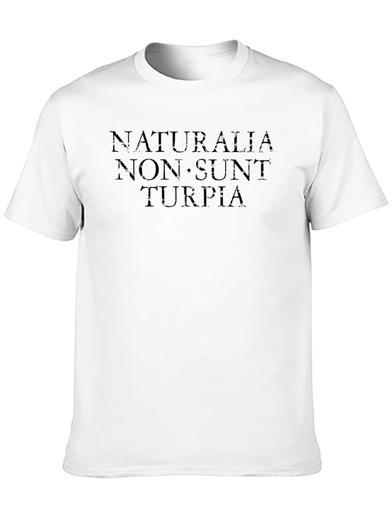 Naturalia Non Sunt Turpia Graphic Tee - Black