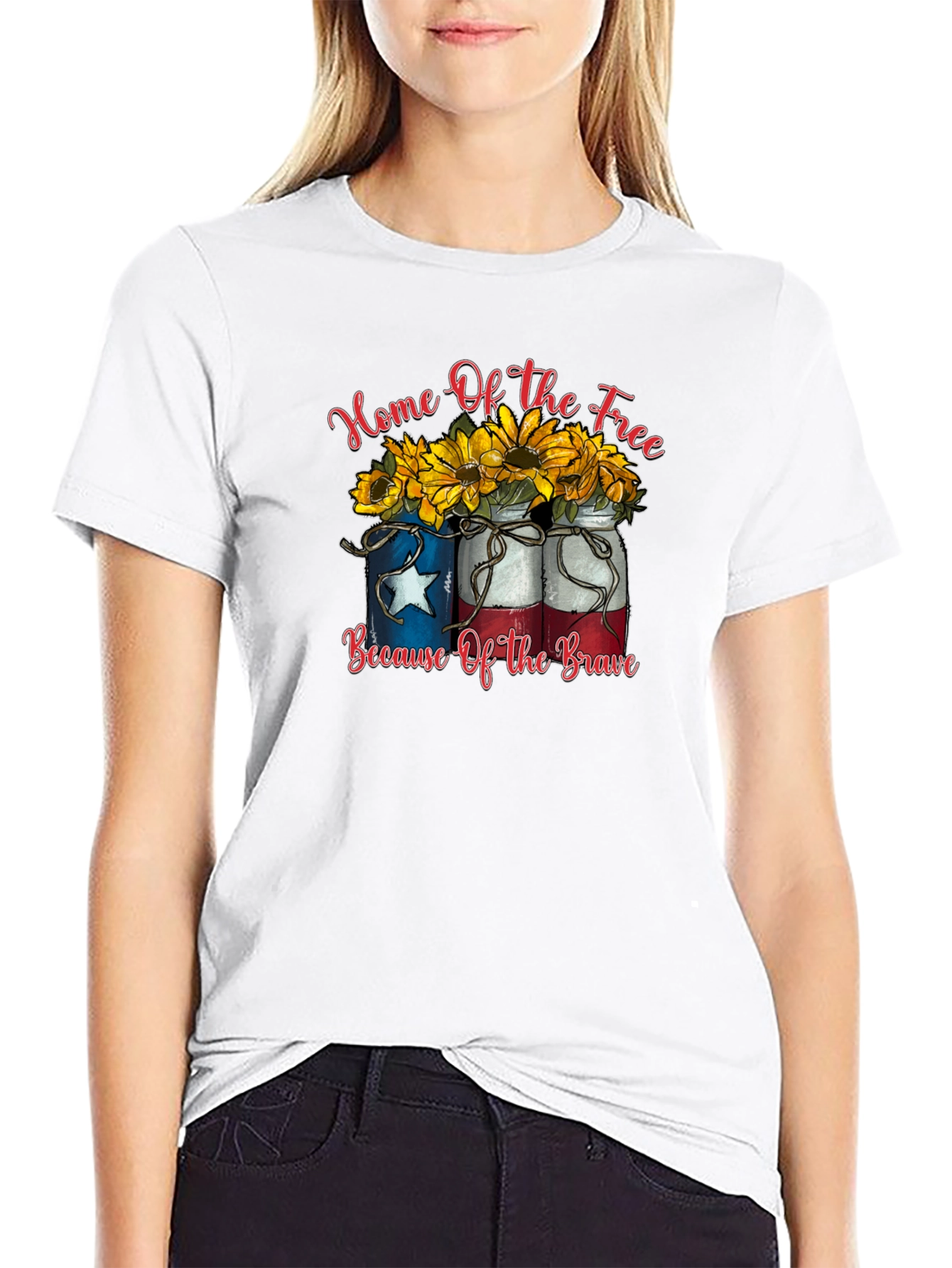 Patriotic T-Shirt: Home Of The Free