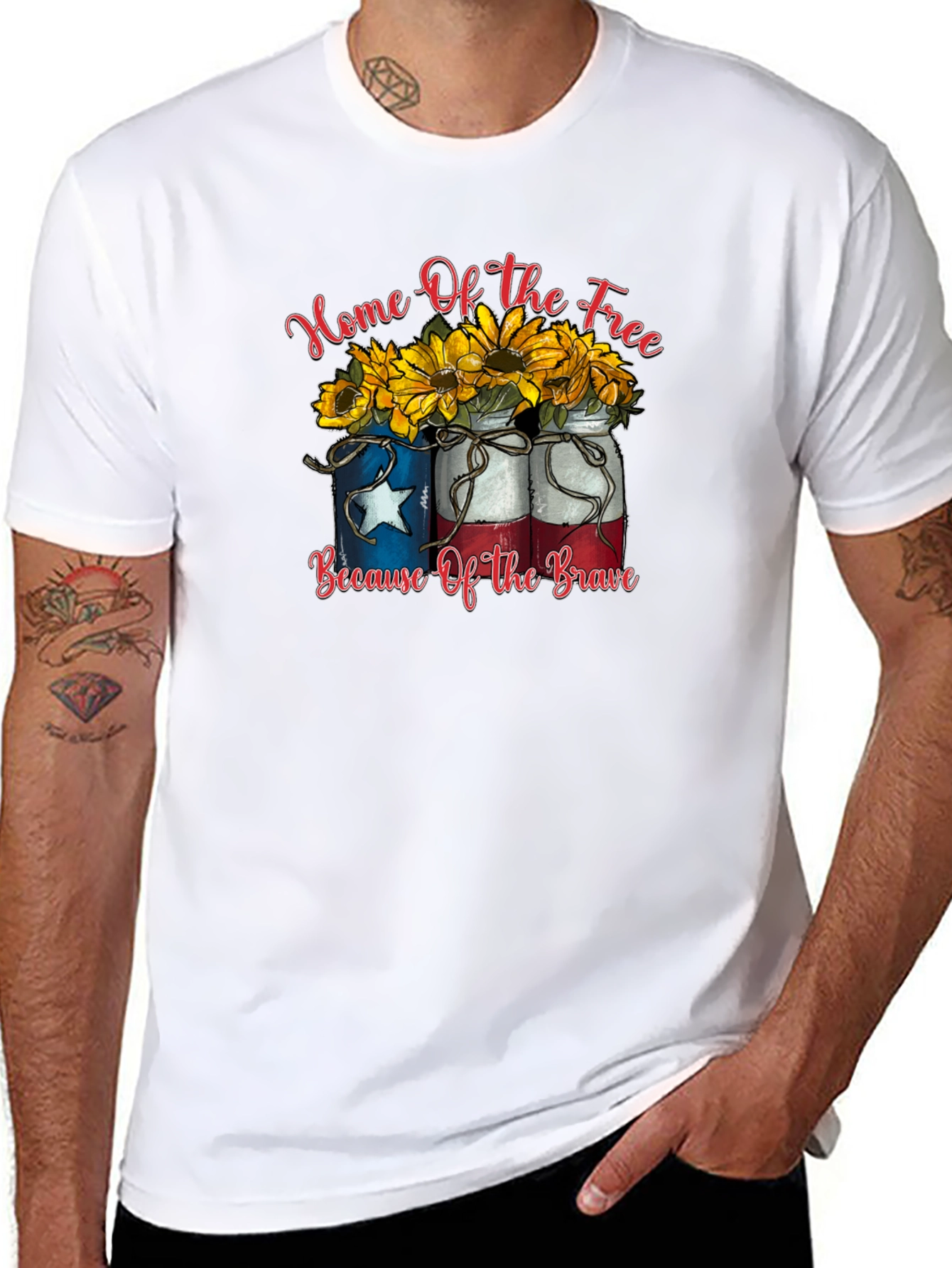 Patriotic T-Shirt: Home Of The Free
