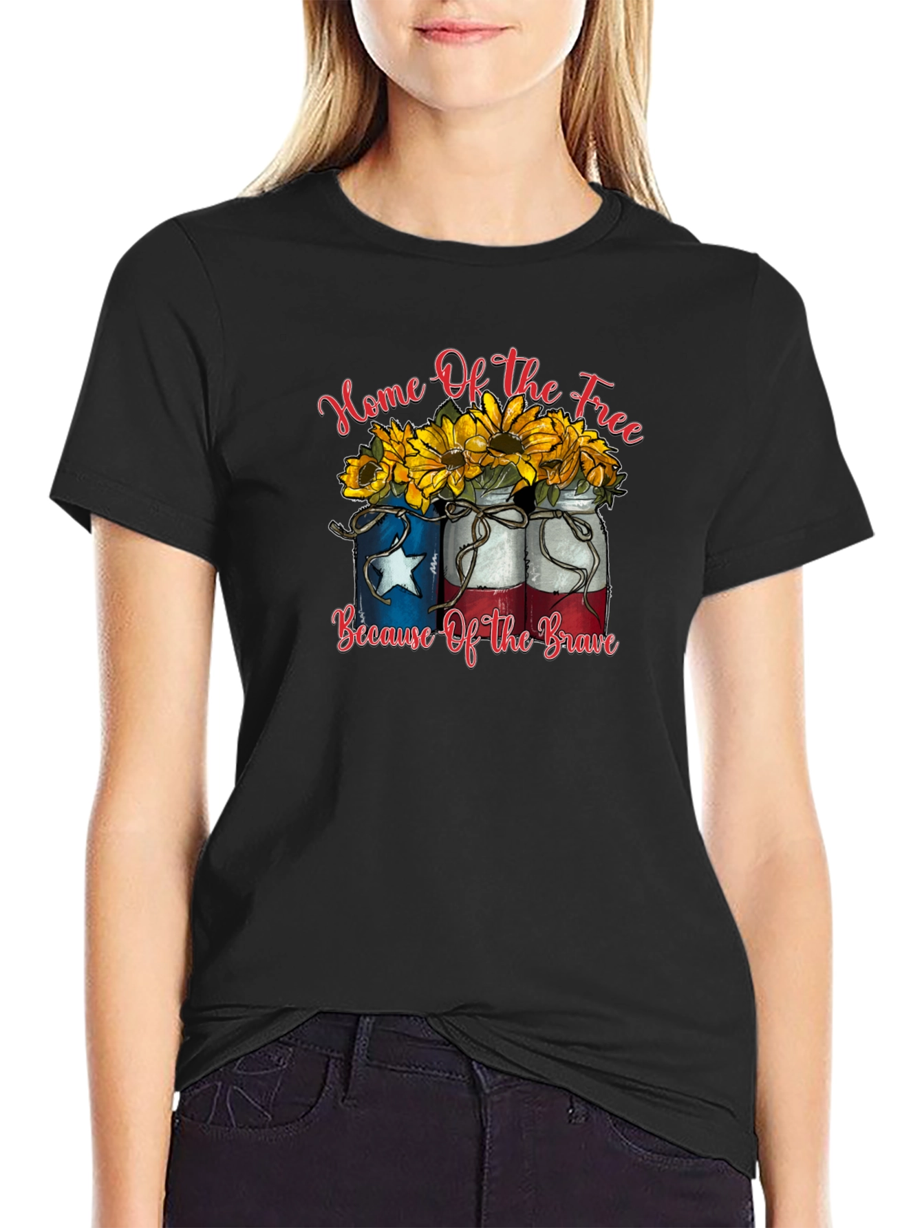Patriotic T-Shirt: Home Of The Free