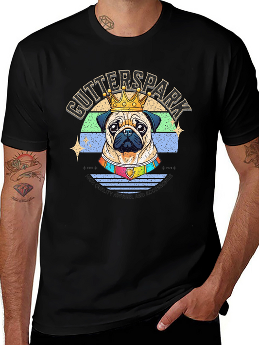 King Pug T-Shirt - Gutterspark Apparel