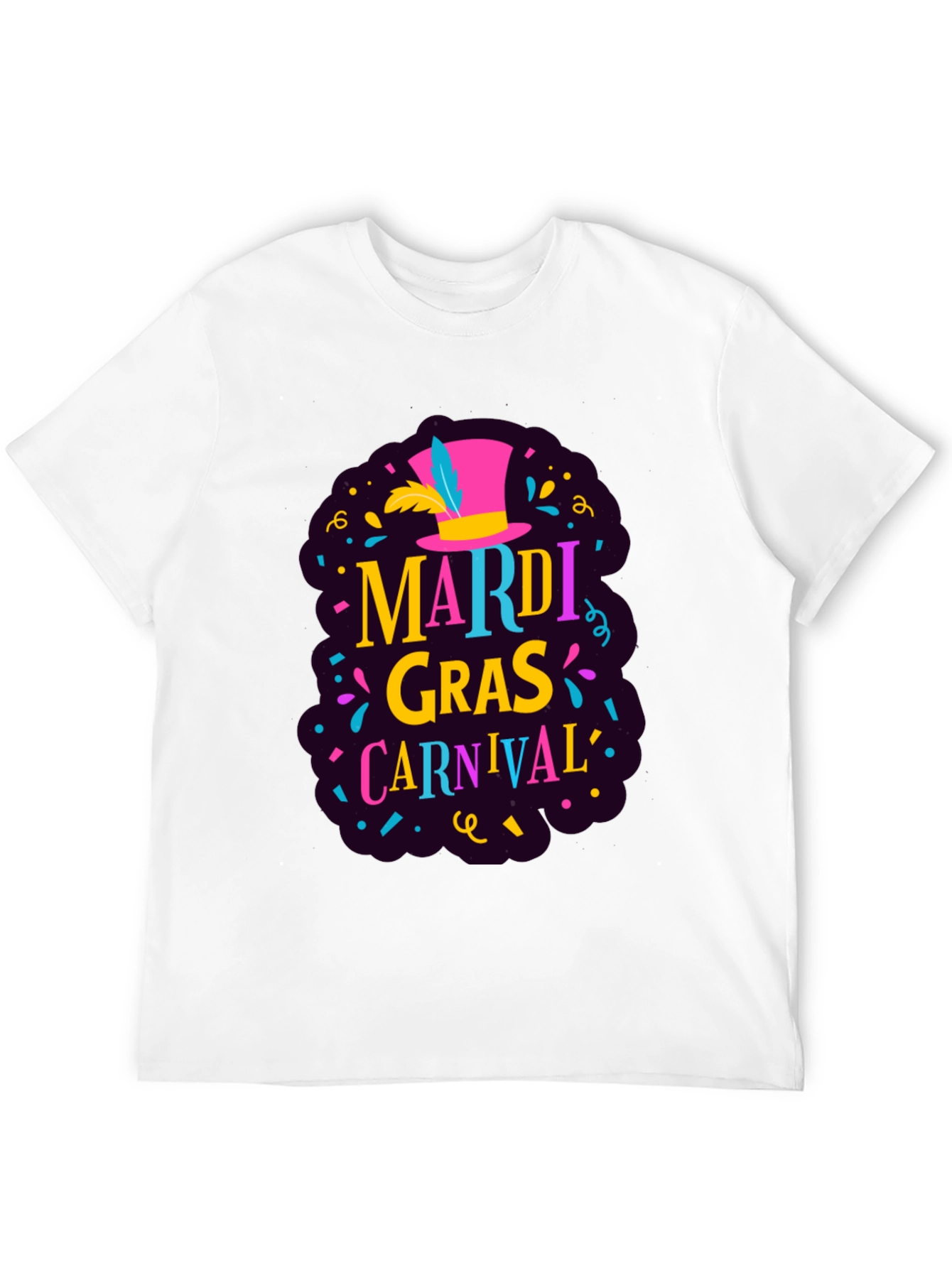 Mardi Gras Carnival Graphic Tee