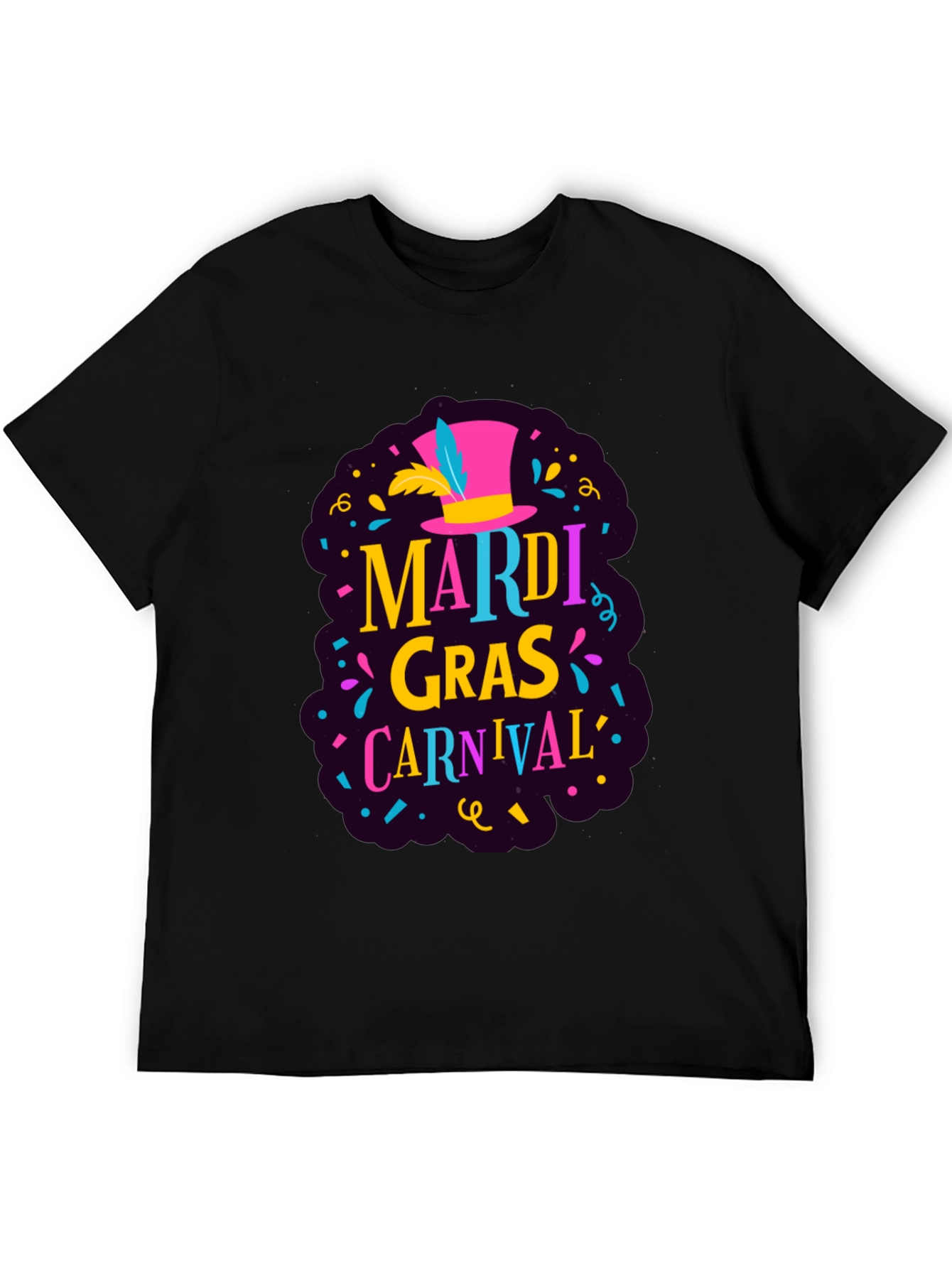 Mardi Gras Carnival Graphic Tee
