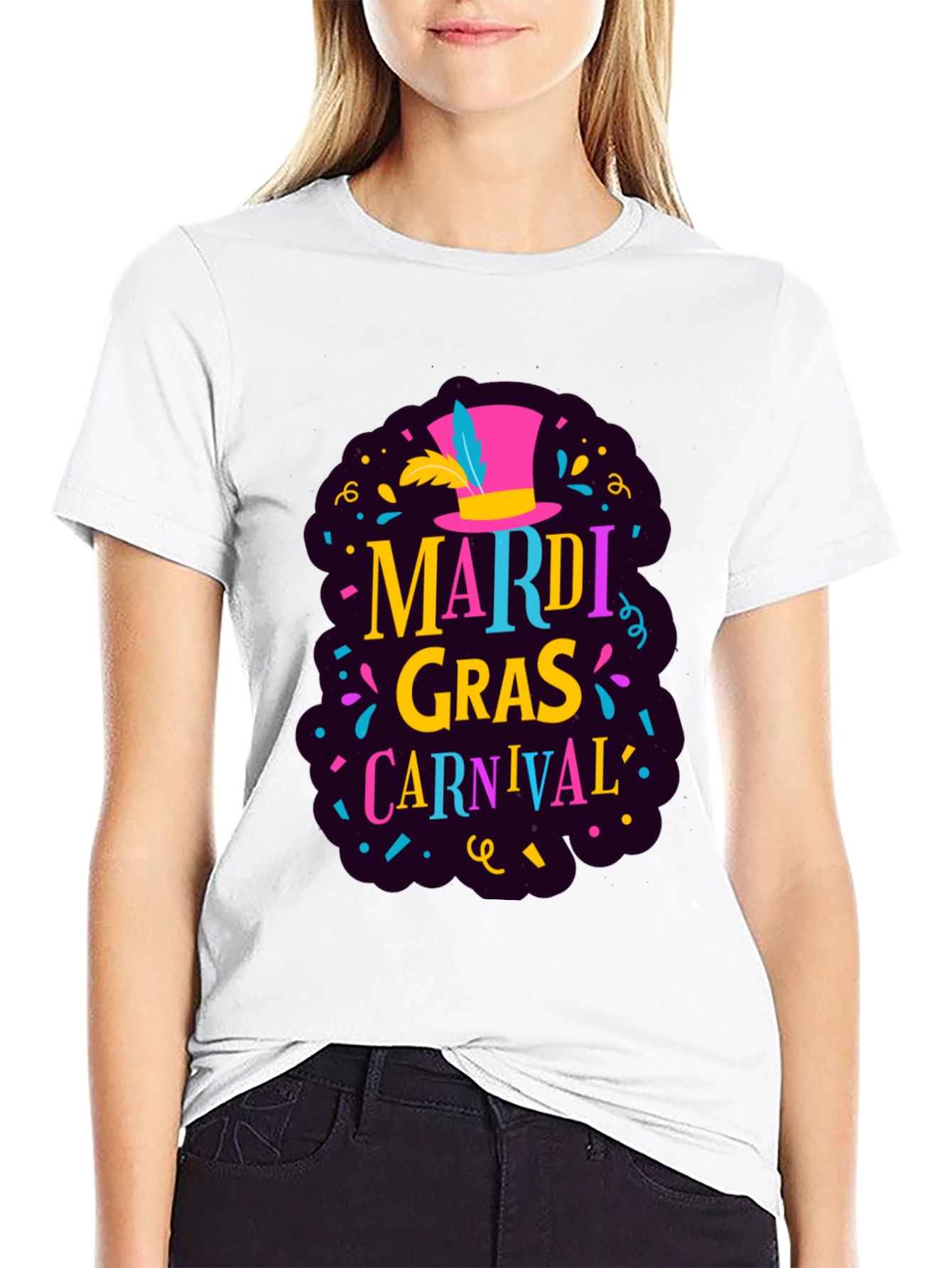 Mardi Gras Carnival Graphic Tee