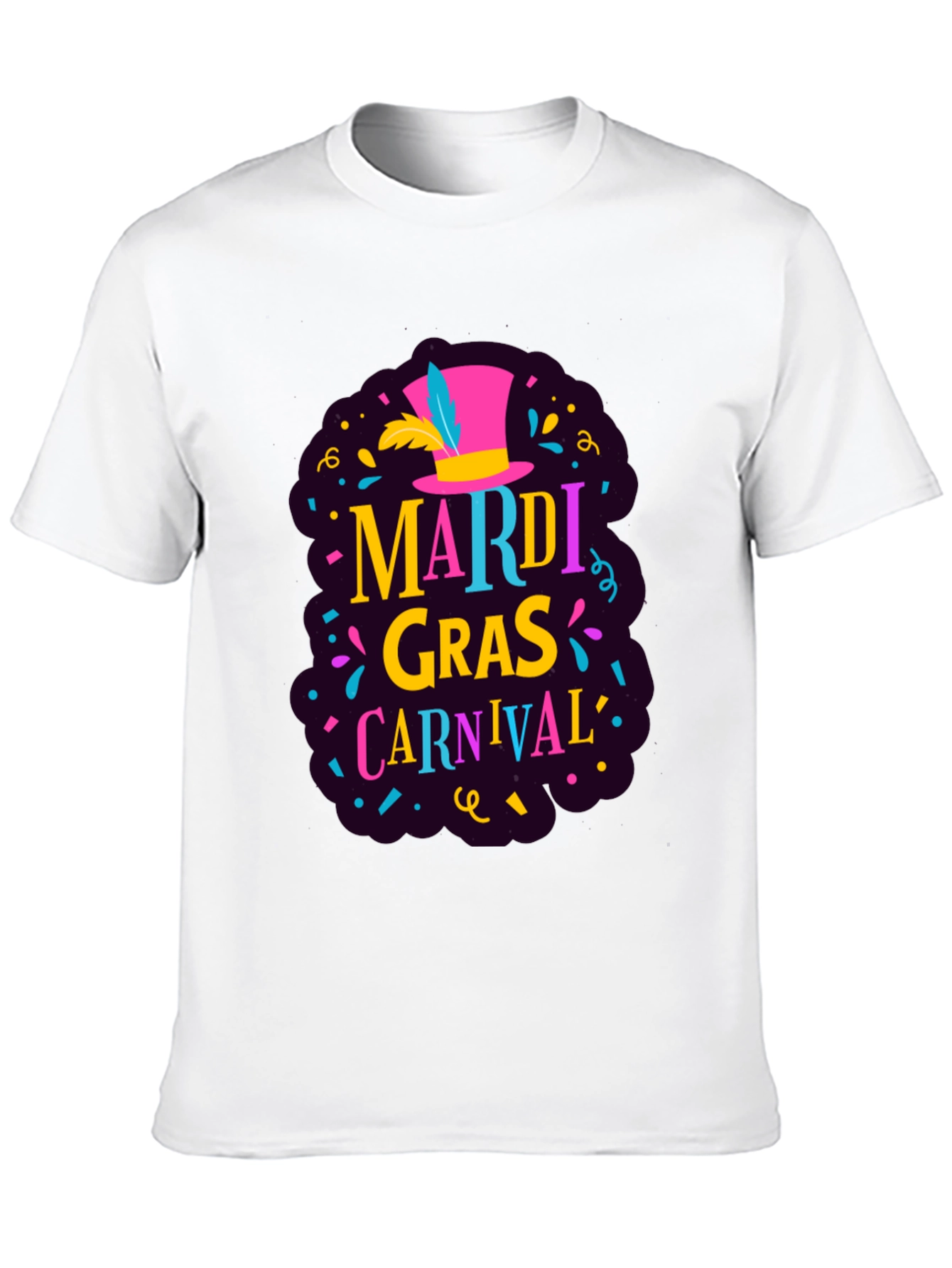 Mardi Gras Carnival Graphic Tee