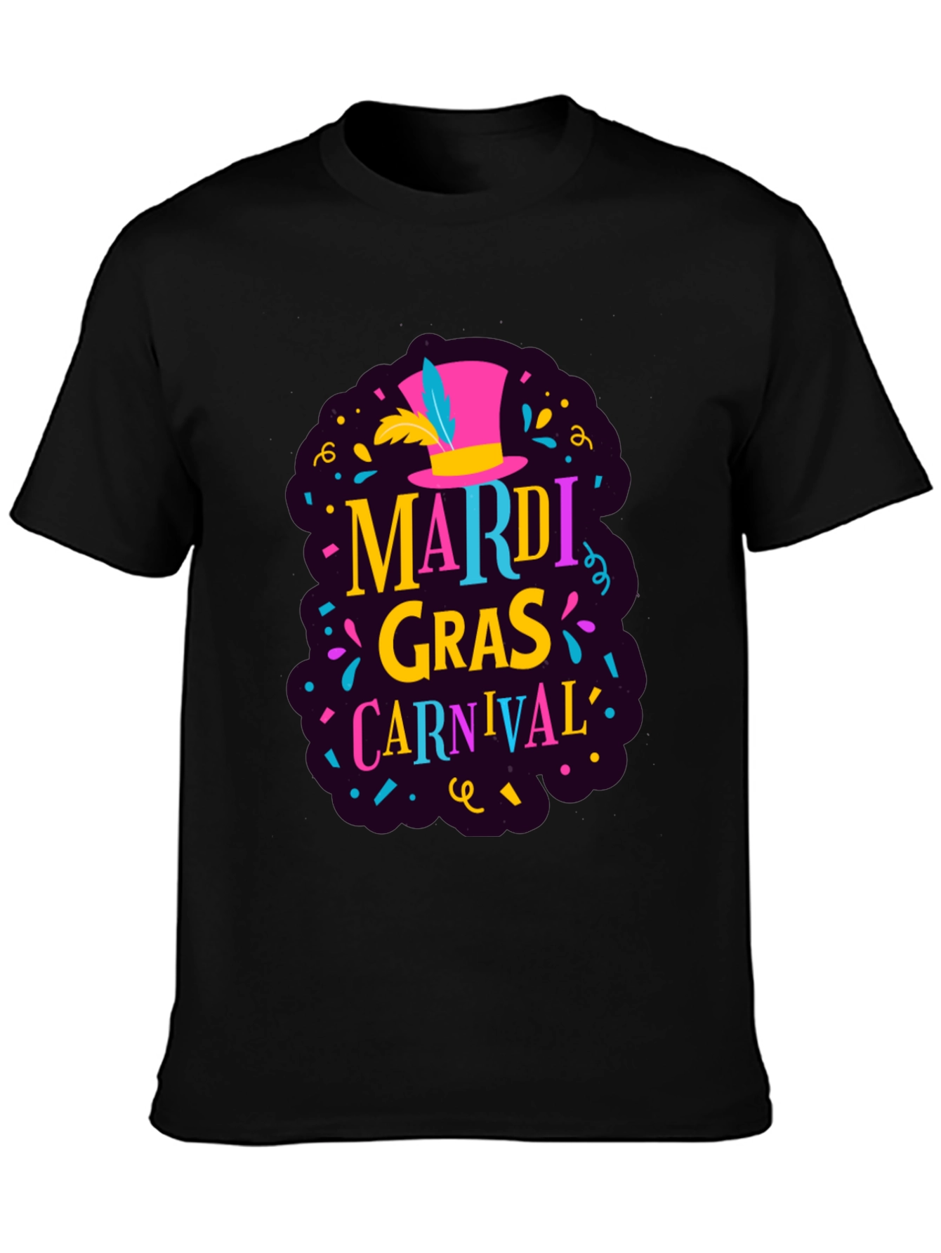 Mardi Gras Carnival Graphic Tee