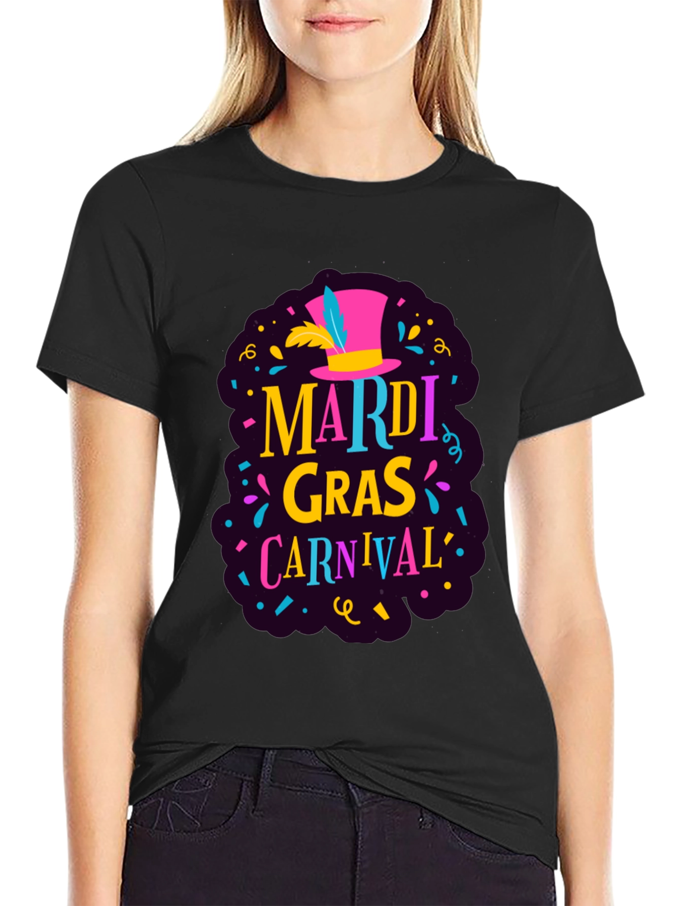Mardi Gras Carnival Graphic Tee