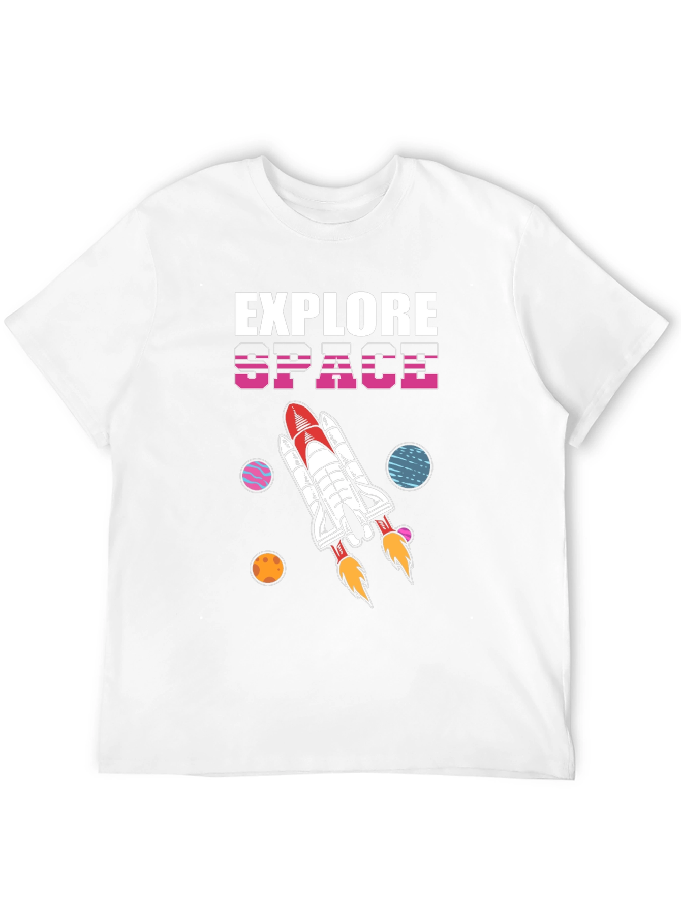 Explore Space Graphic T-Shirt