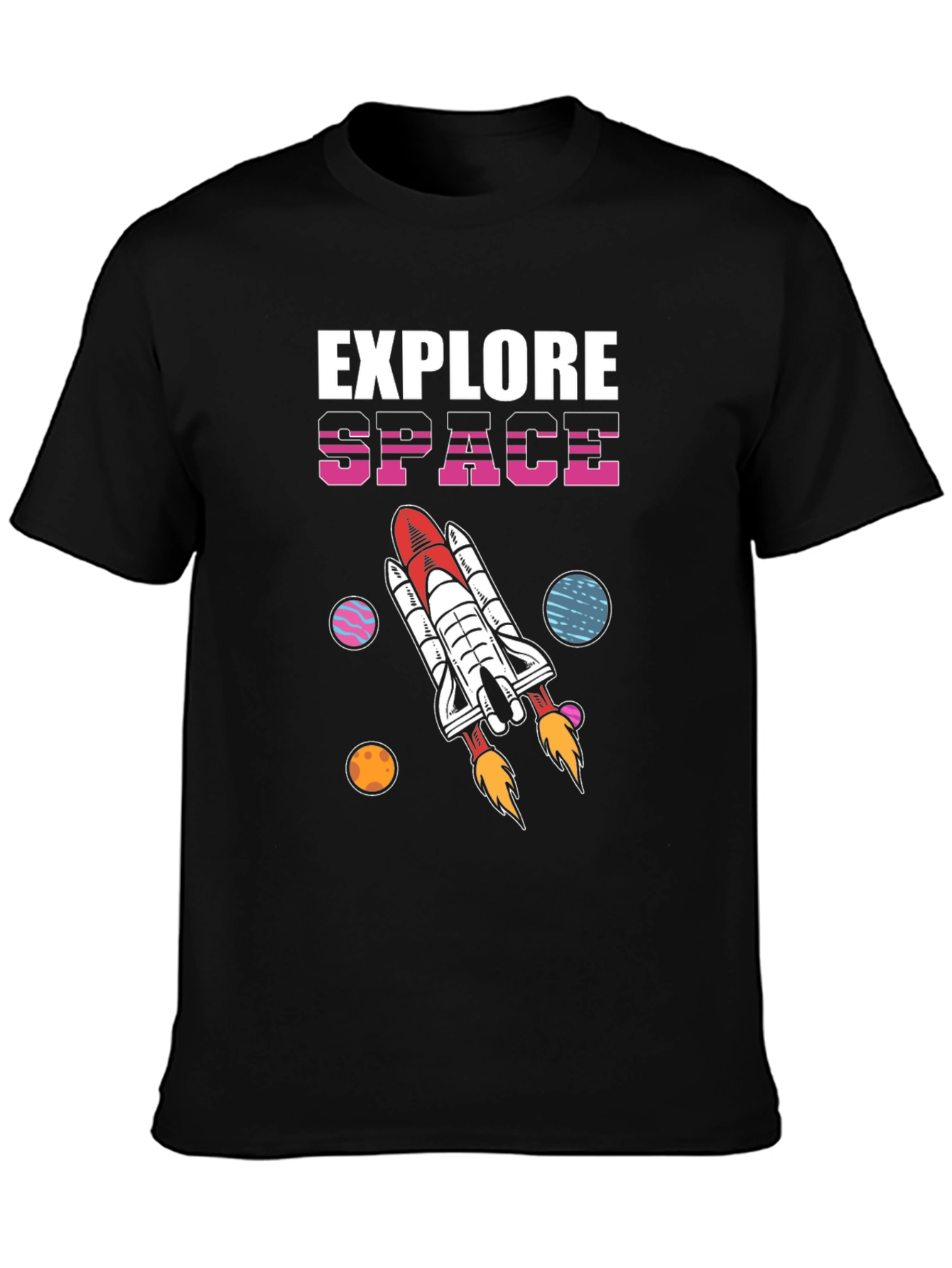 Explore Space Graphic T-Shirt