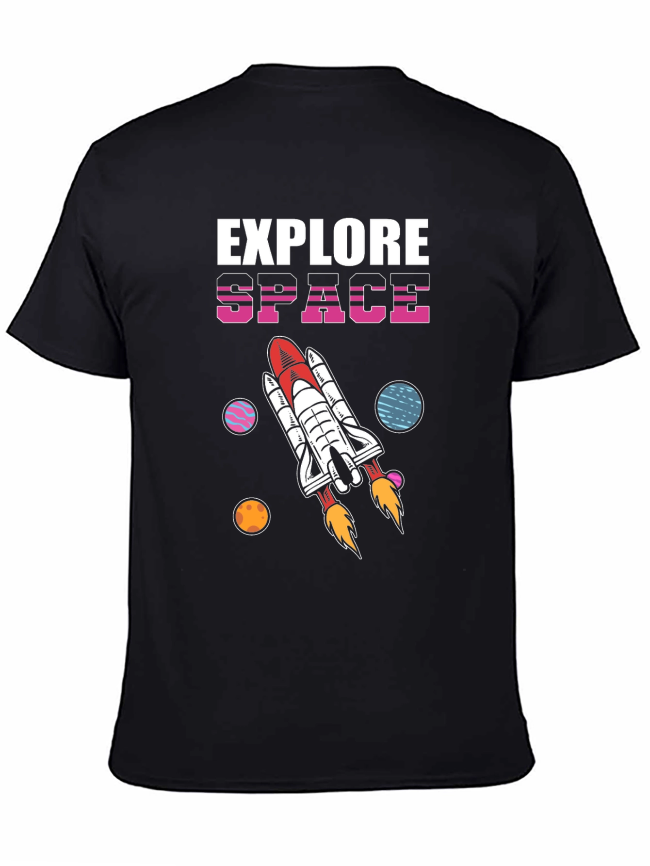 Explore Space Graphic T-Shirt