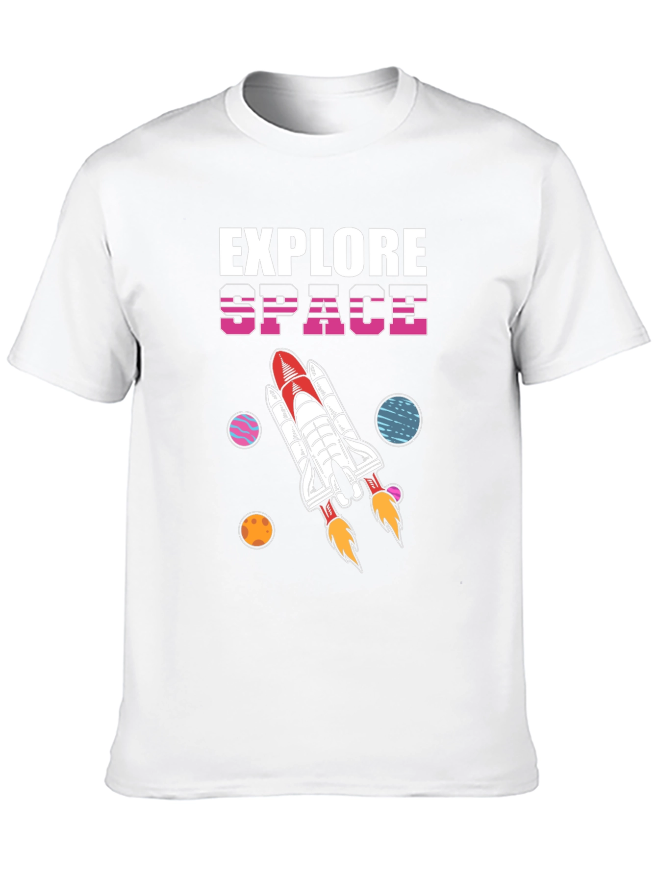 Explore Space Graphic T-Shirt