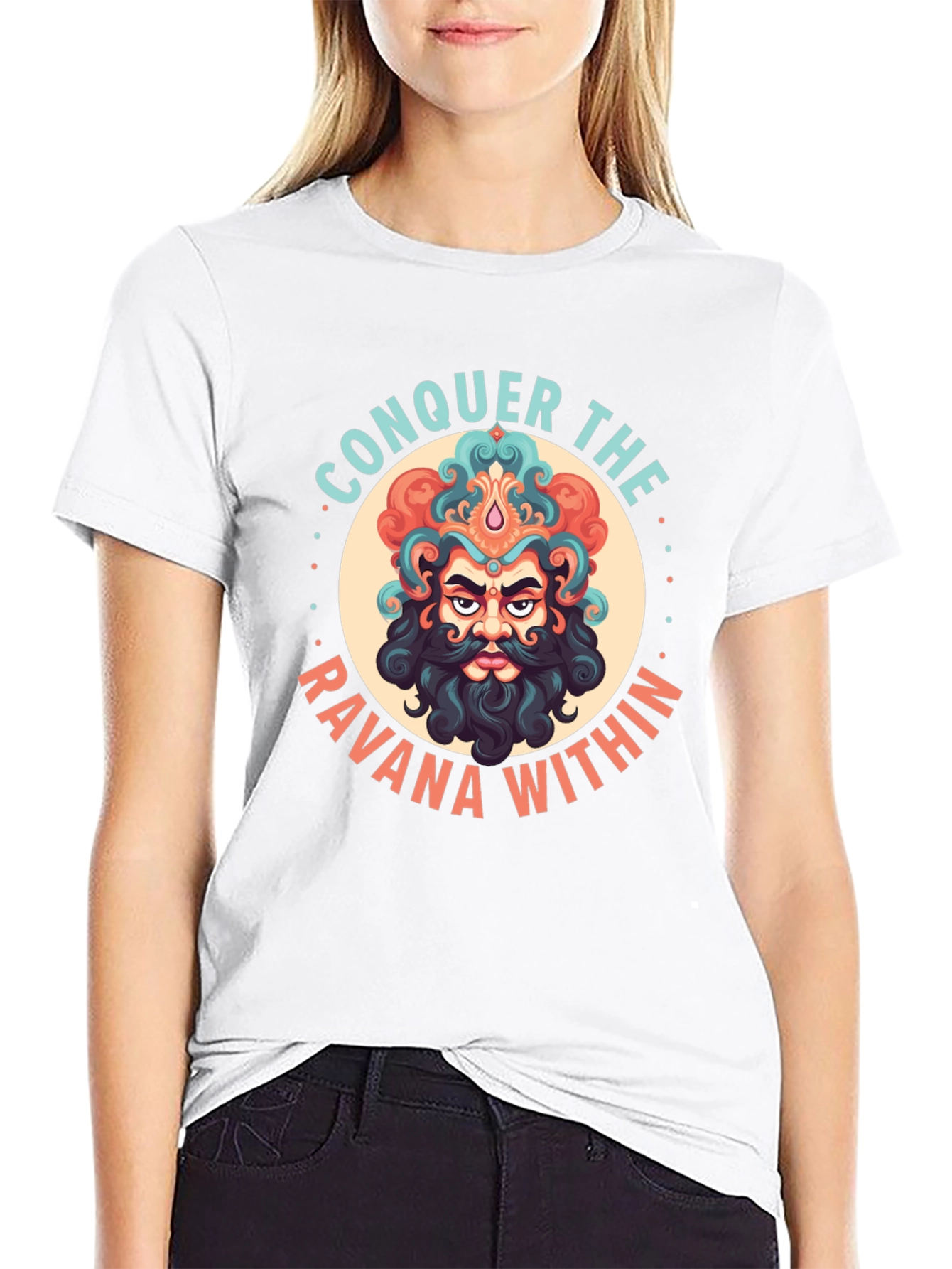 Conquer The Ravana Within Graphic Tee