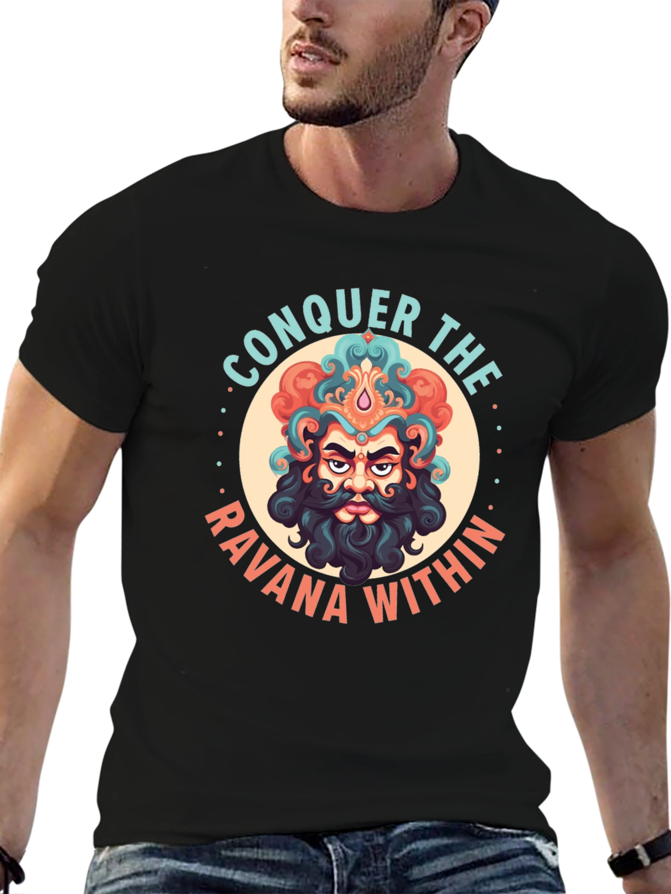 Conquer The Ravana Within Graphic Tee