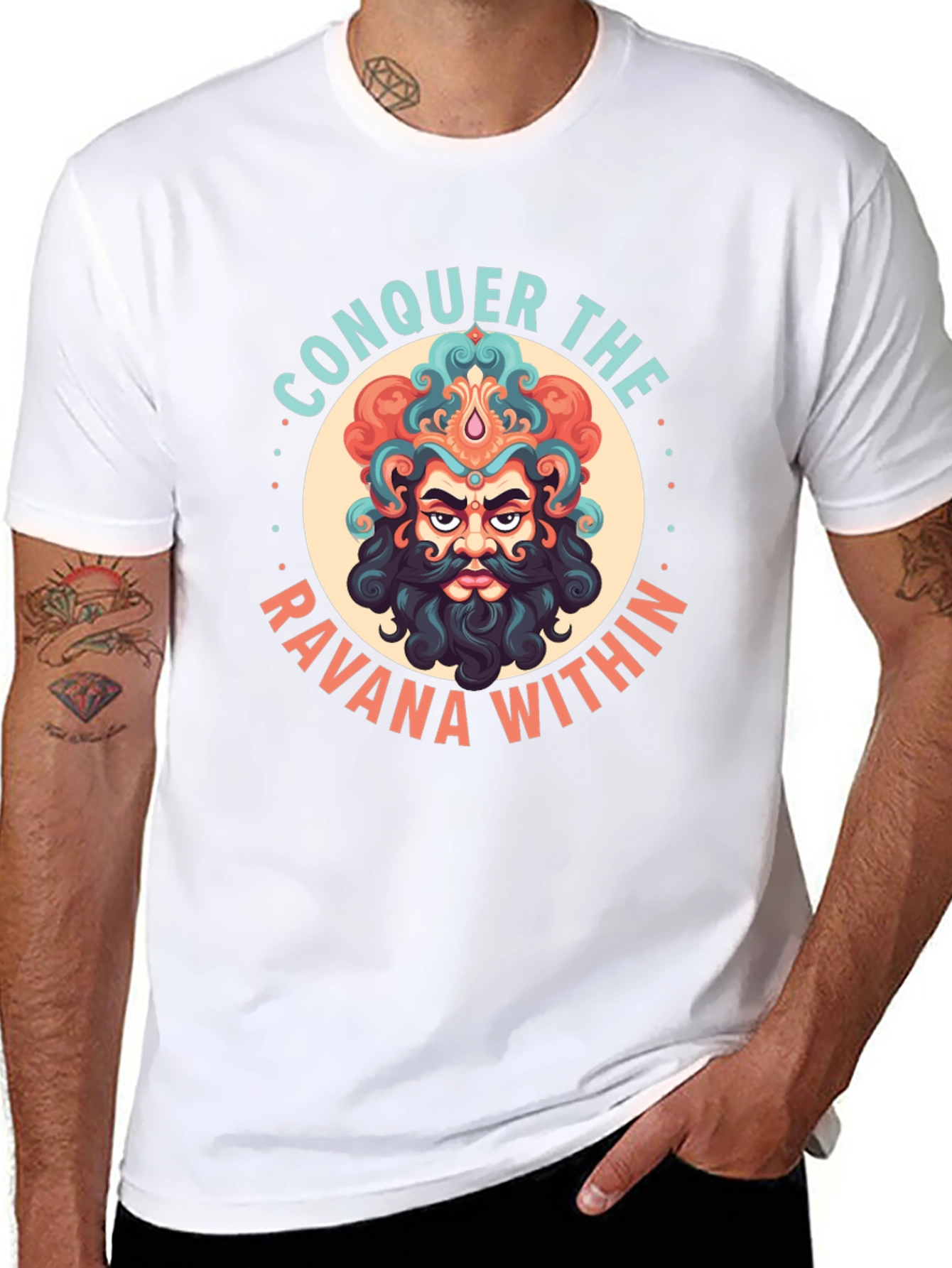 Conquer The Ravana Within Graphic Tee