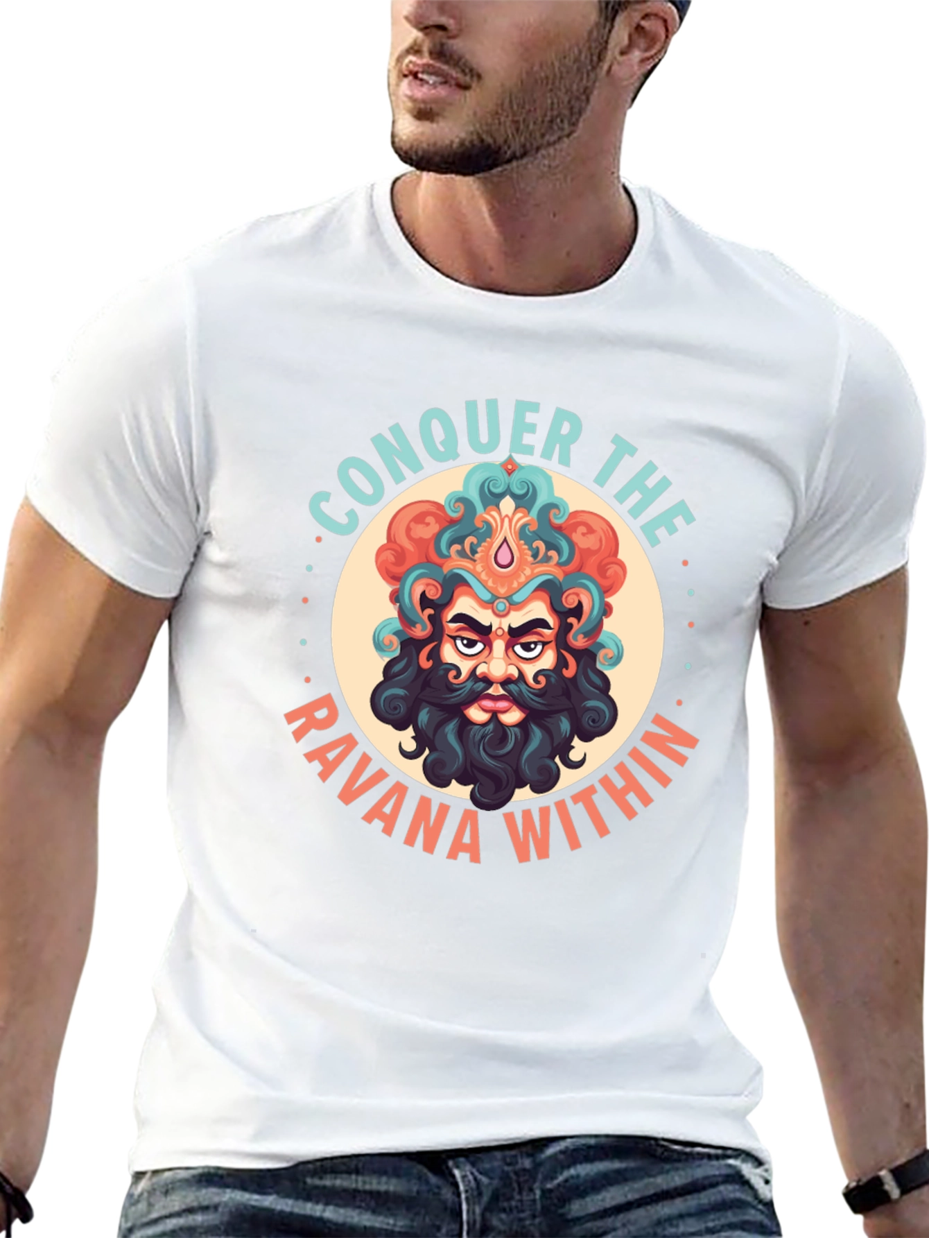 Conquer The Ravana Within Graphic Tee