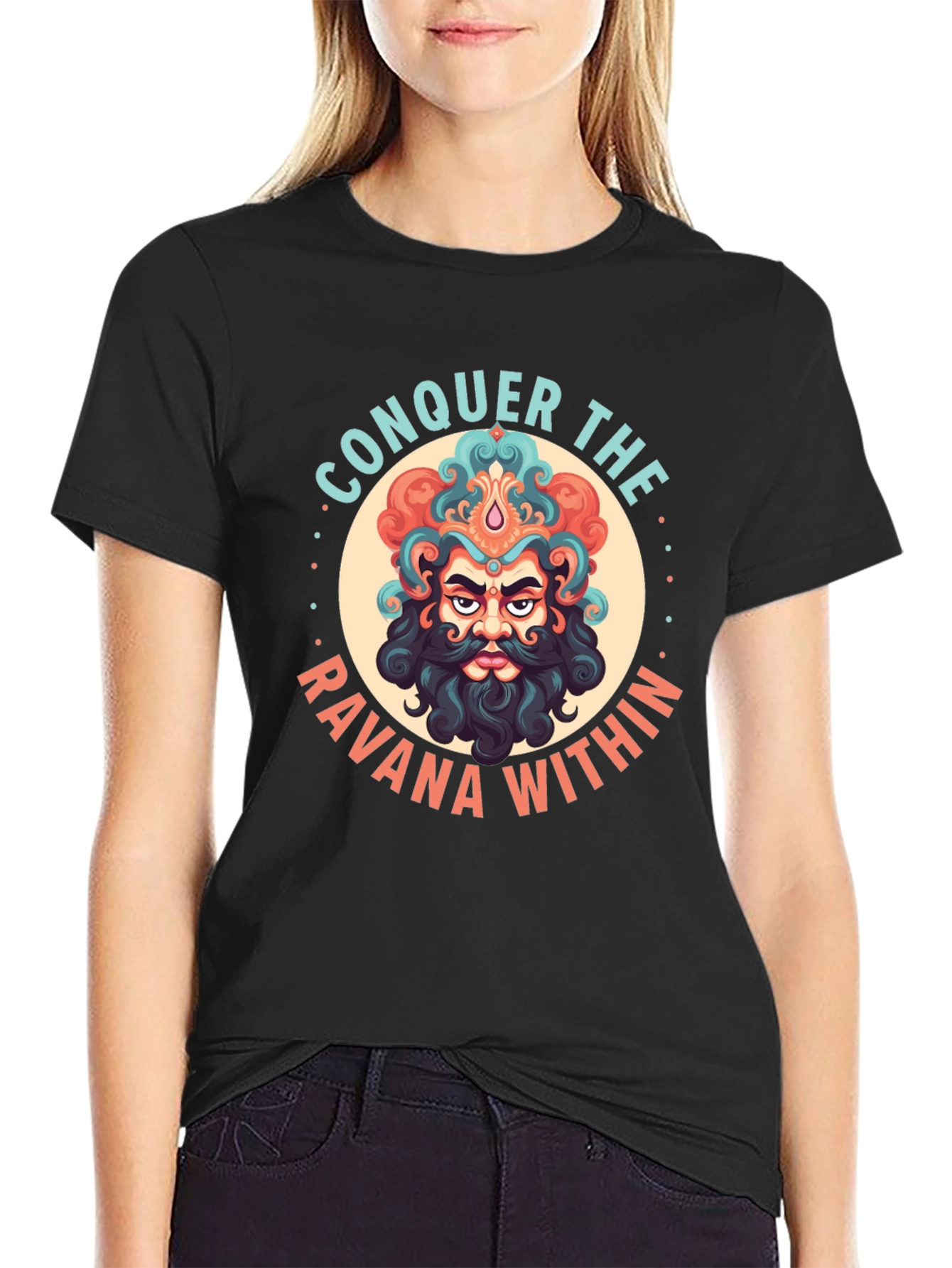 Conquer The Ravana Within Graphic Tee