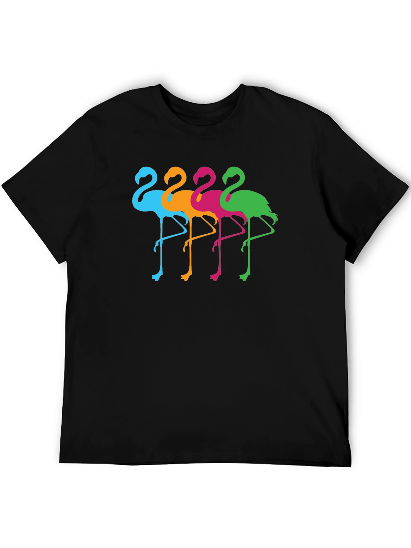 Fun Flamingo T-Shirt - Bright Graphic Tee