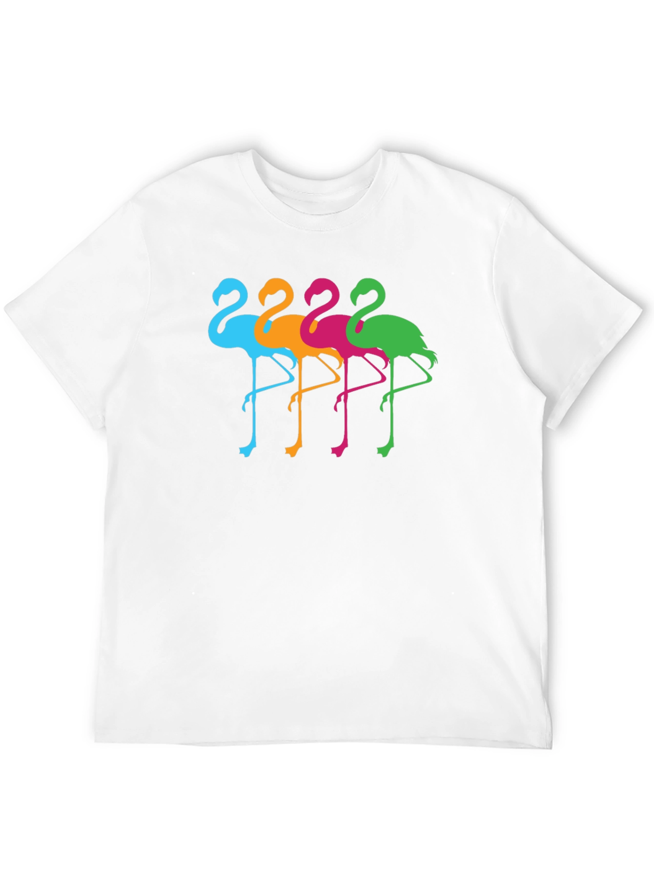 Fun Flamingo T-Shirt - Bright Graphic Tee