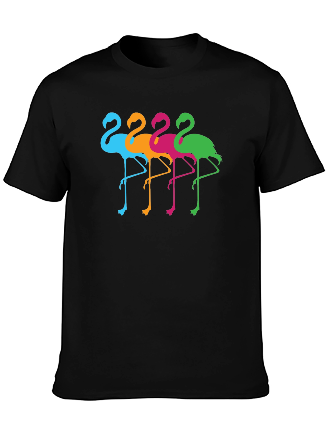Fun Flamingo T-Shirt - Bright Graphic Tee