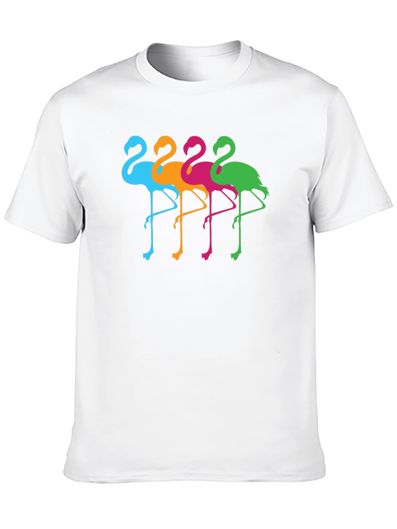 Fun Flamingo T-Shirt - Bright Graphic Tee