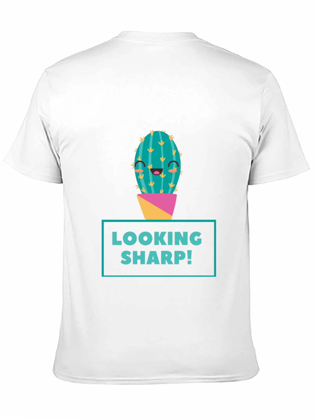 Looking Sharp Cactus Graphic Tee - Mens Black T-Shirt