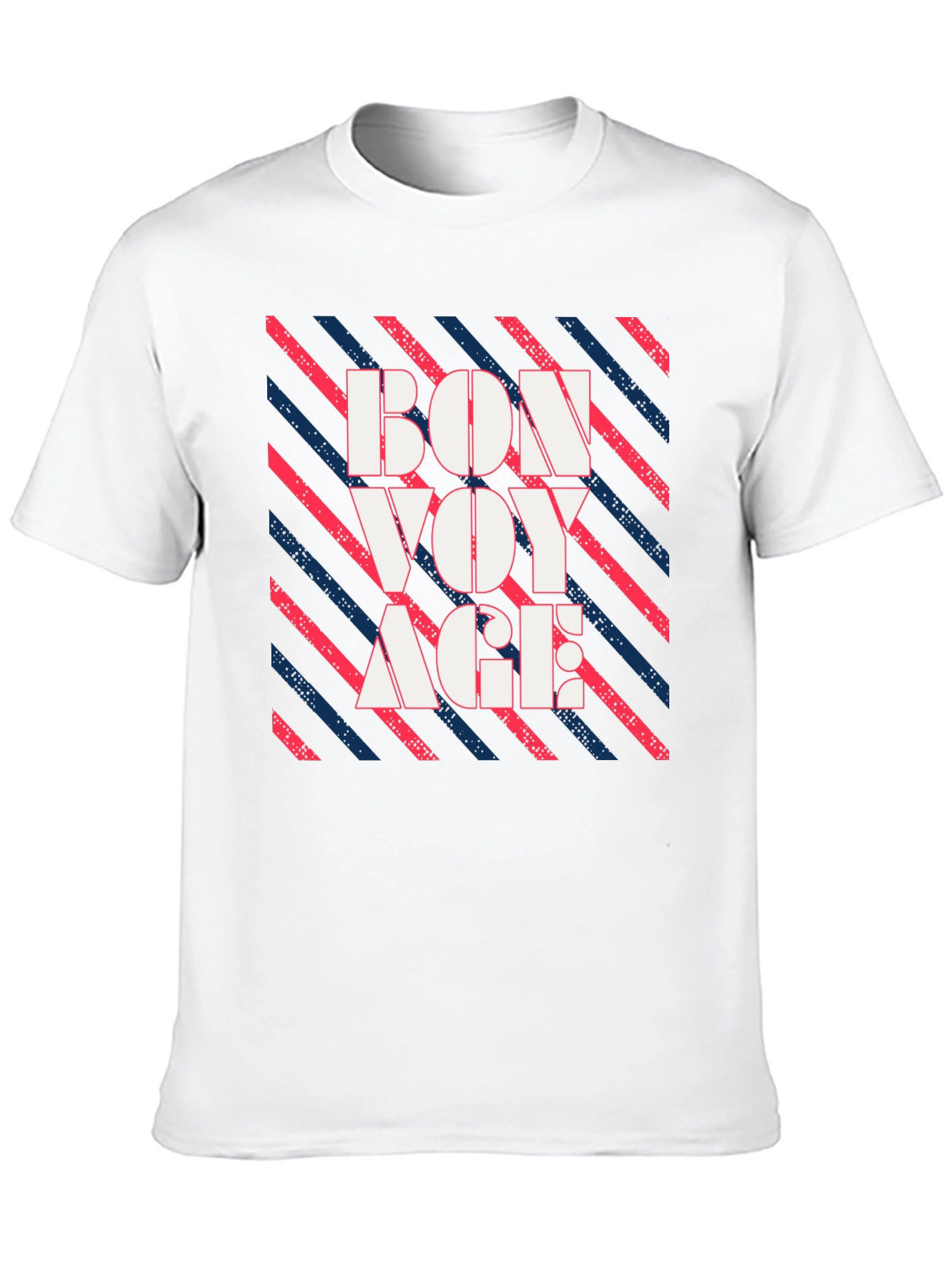 Bon Voyage Graphic Print Tee - Stylish Comfort