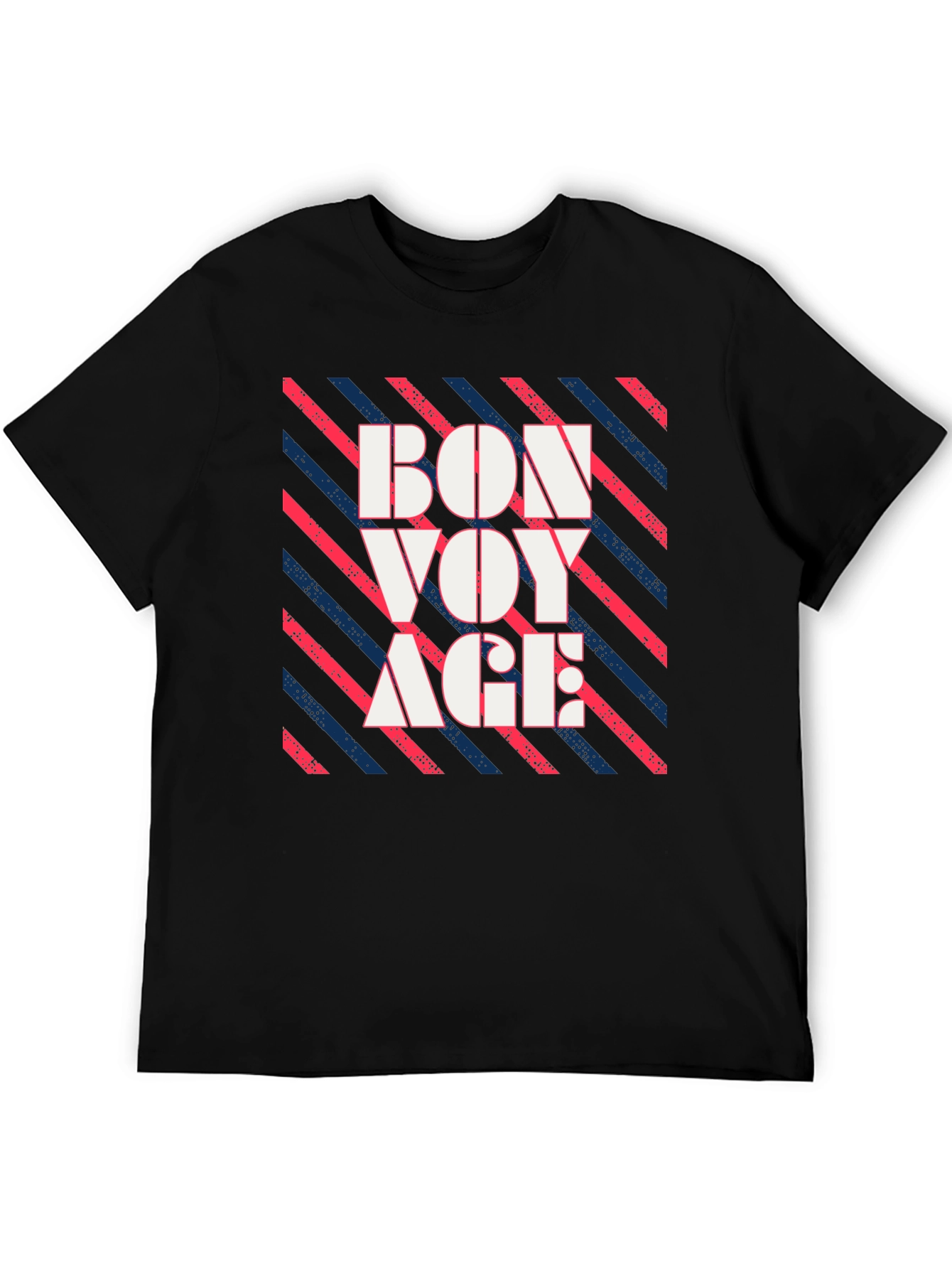 Bon Voyage Graphic Print Tee - Stylish Comfort