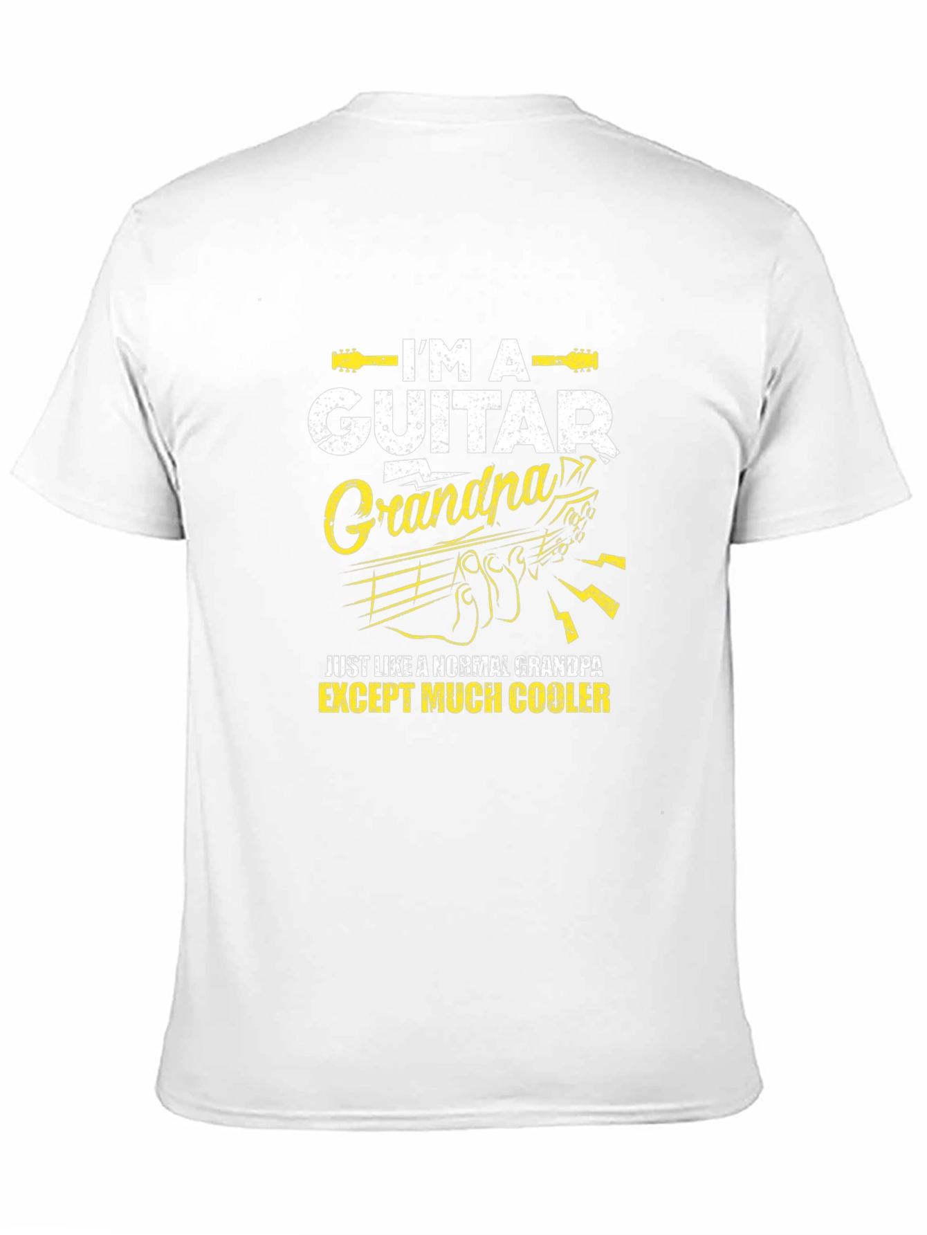 Guitar Grandpa T-Shirt - Cool Grandpa Tee