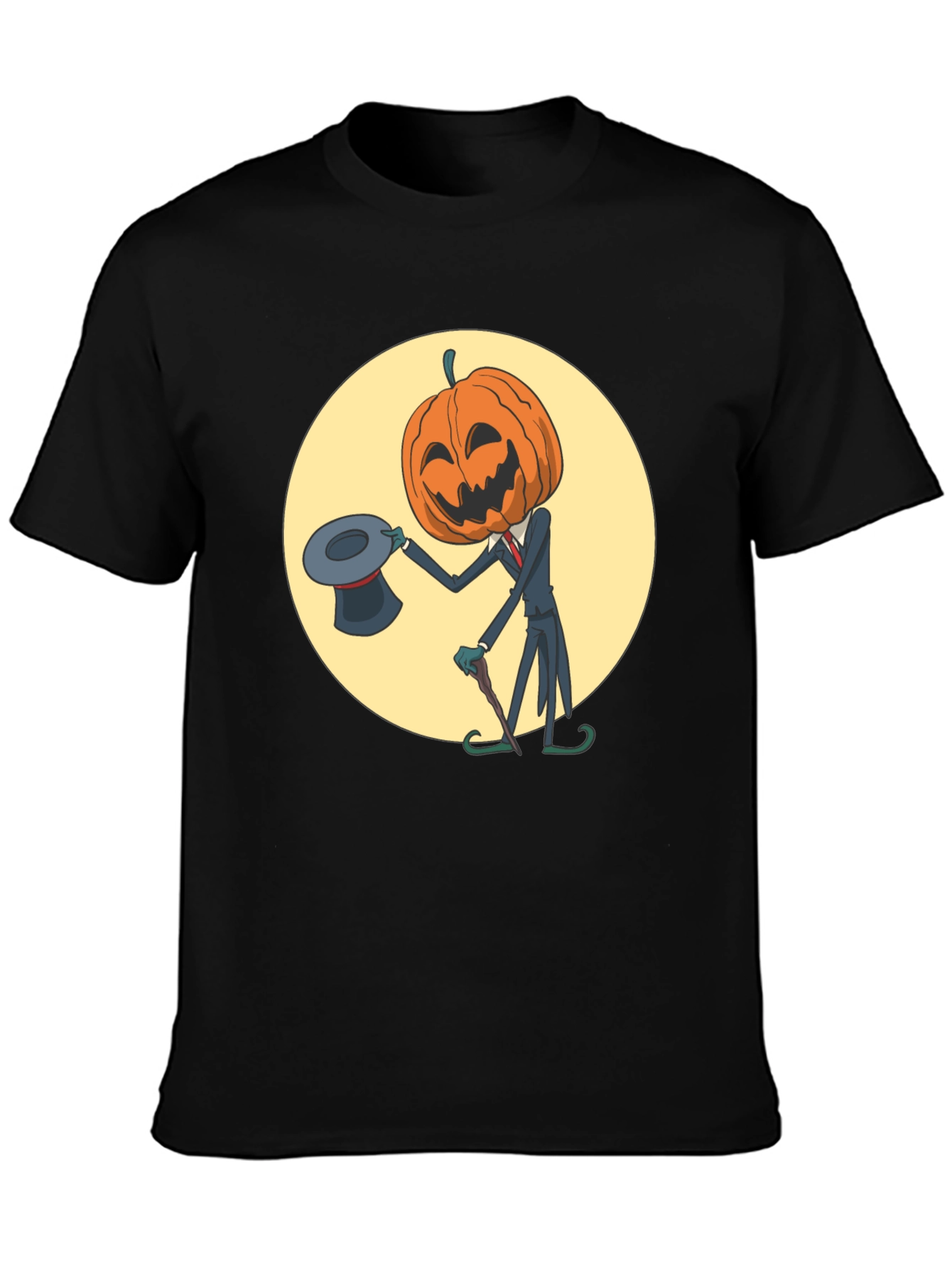 Pumpkin Man Halloween T-Shirt