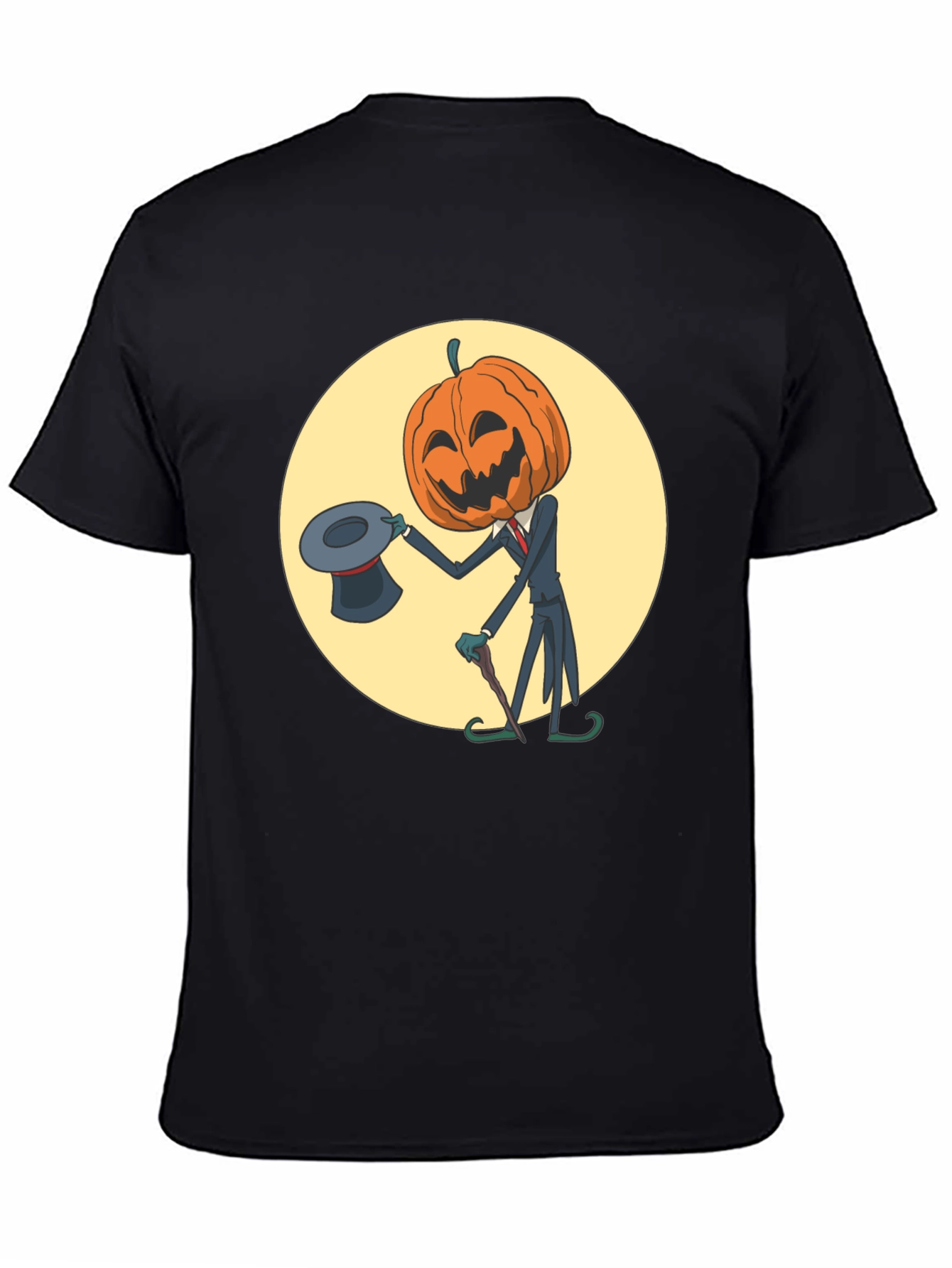 Pumpkin Man Halloween T-Shirt