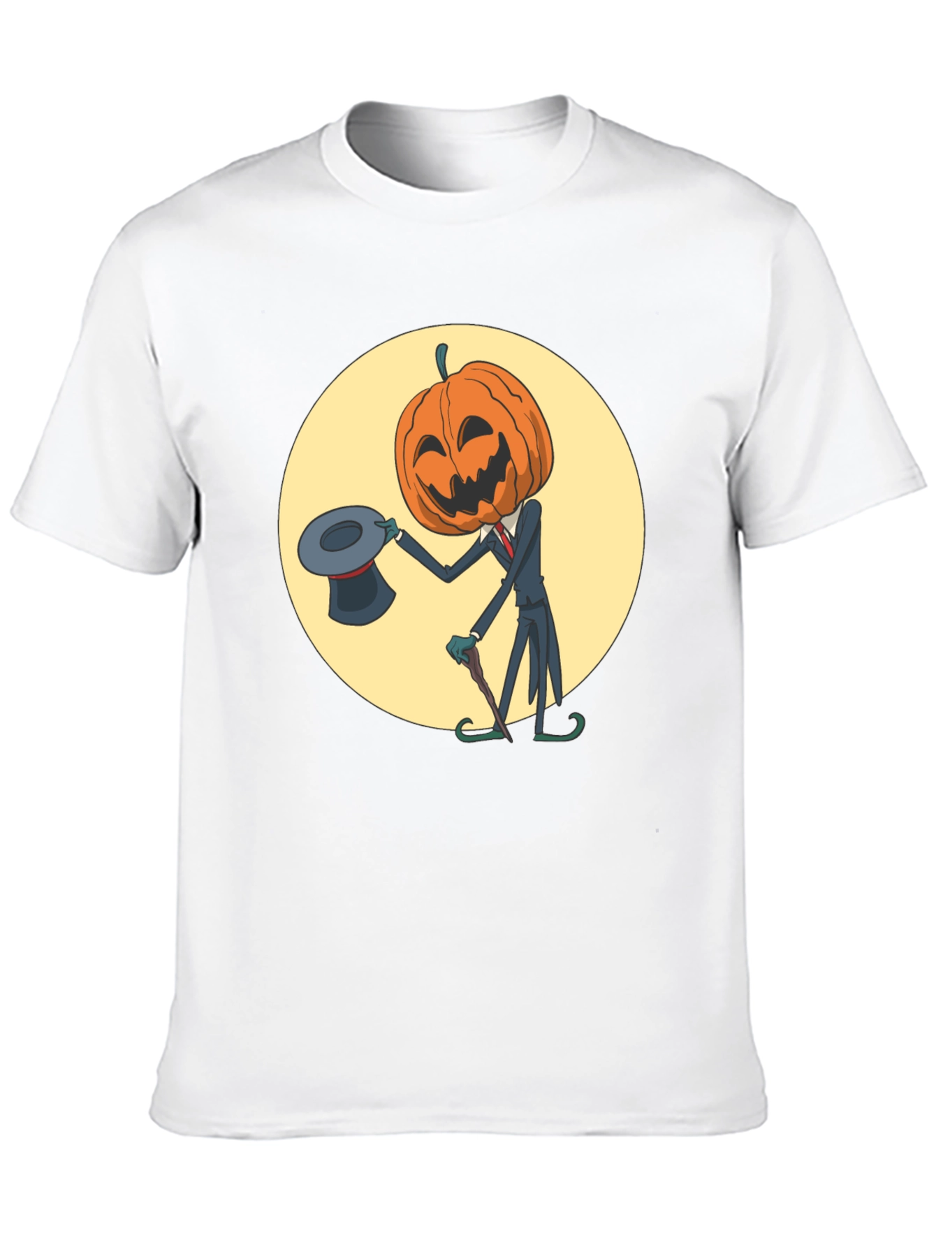 Pumpkin Man Halloween T-Shirt