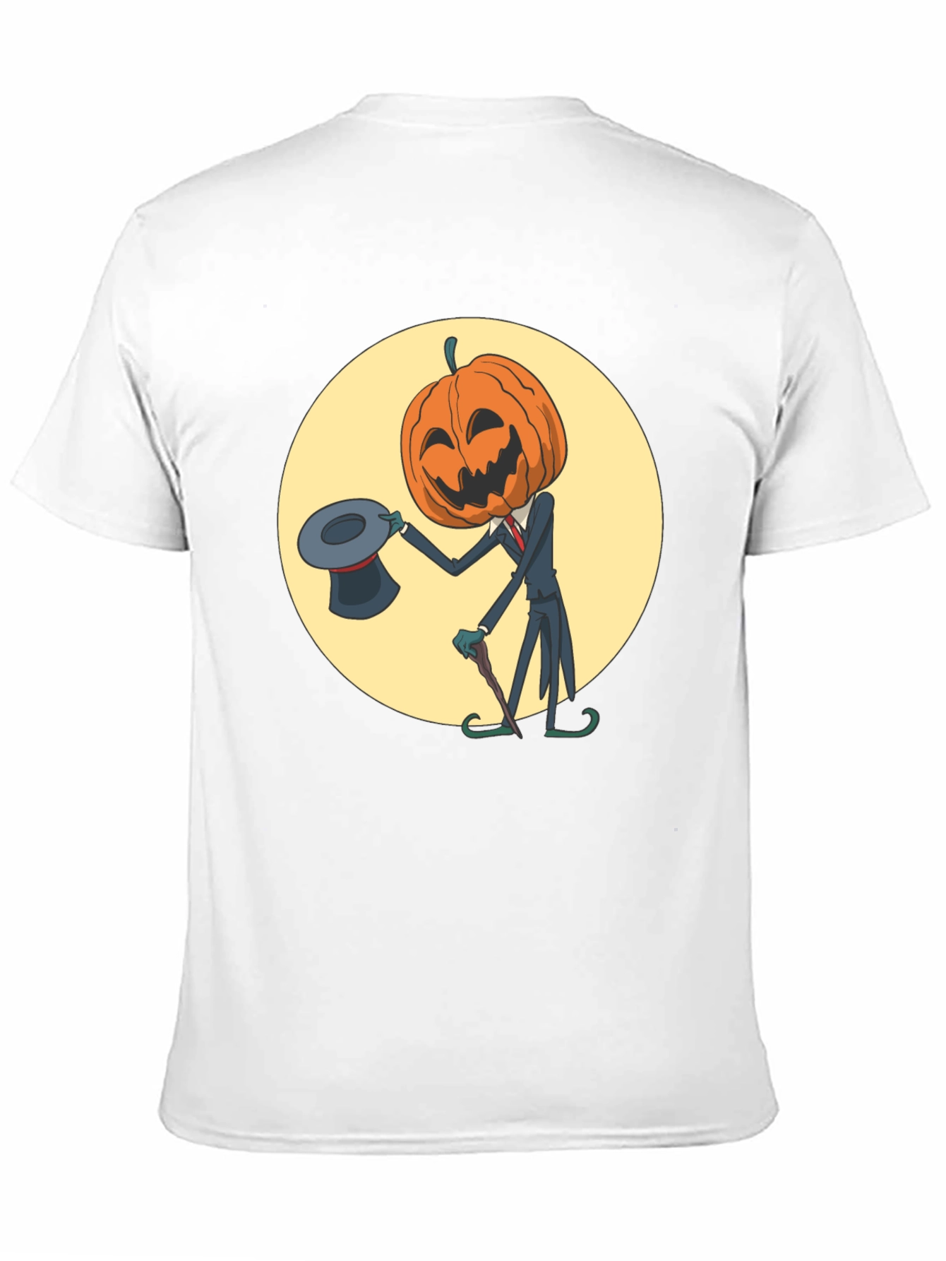 Pumpkin Man Halloween T-Shirt
