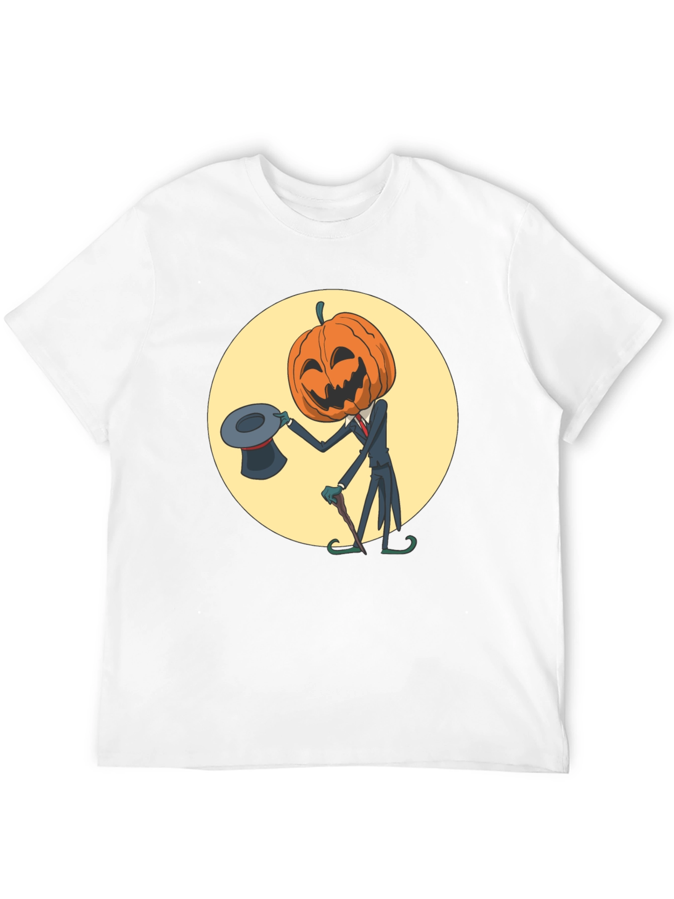 Pumpkin Man Halloween T-Shirt