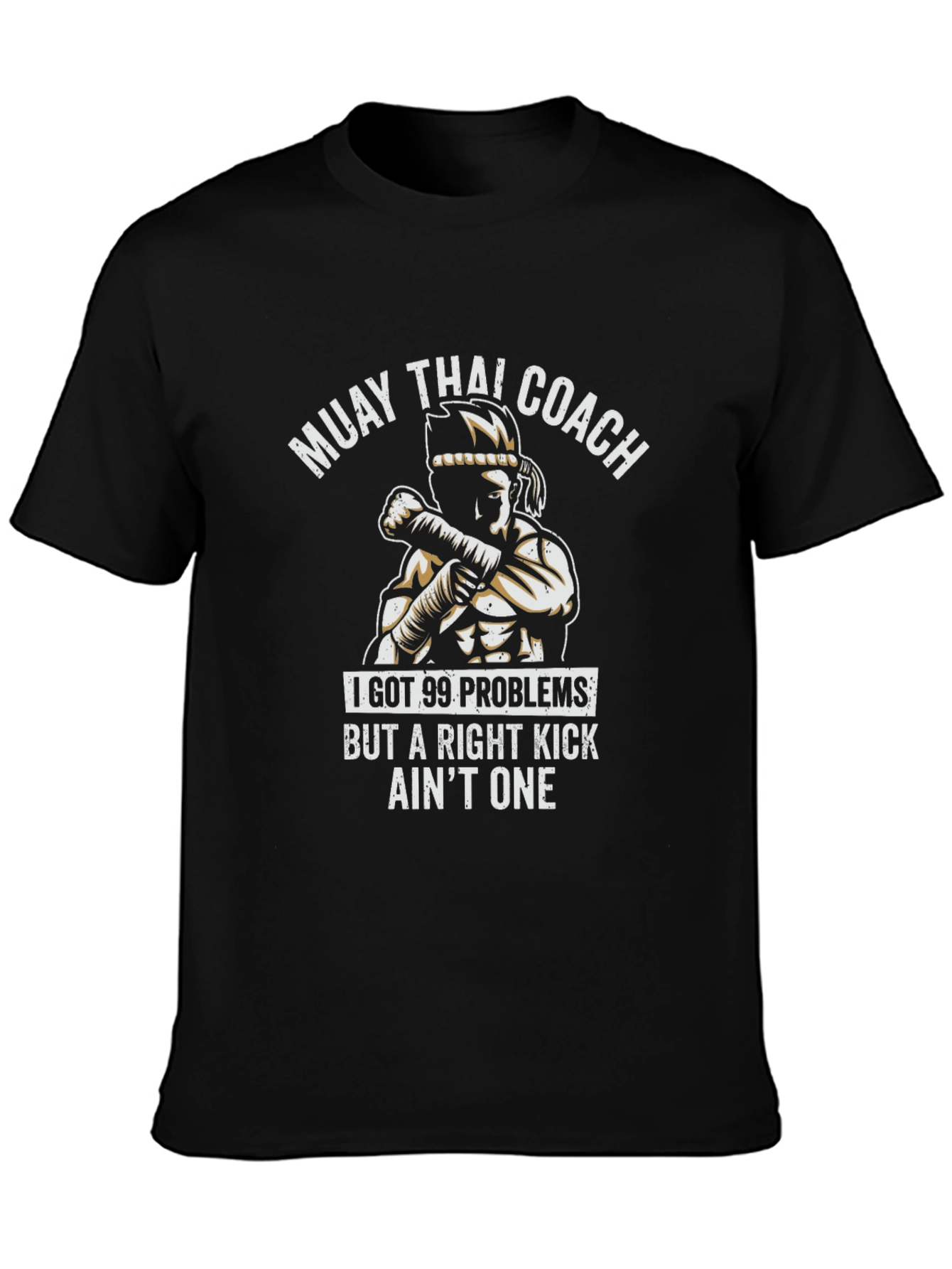 Muay Thai Coach Graphic T-Shirt