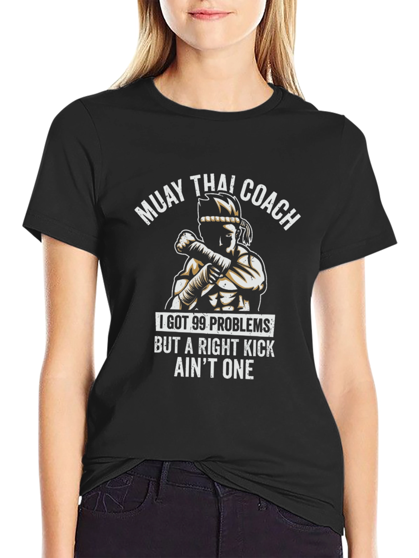 Muay Thai Coach Graphic T-Shirt