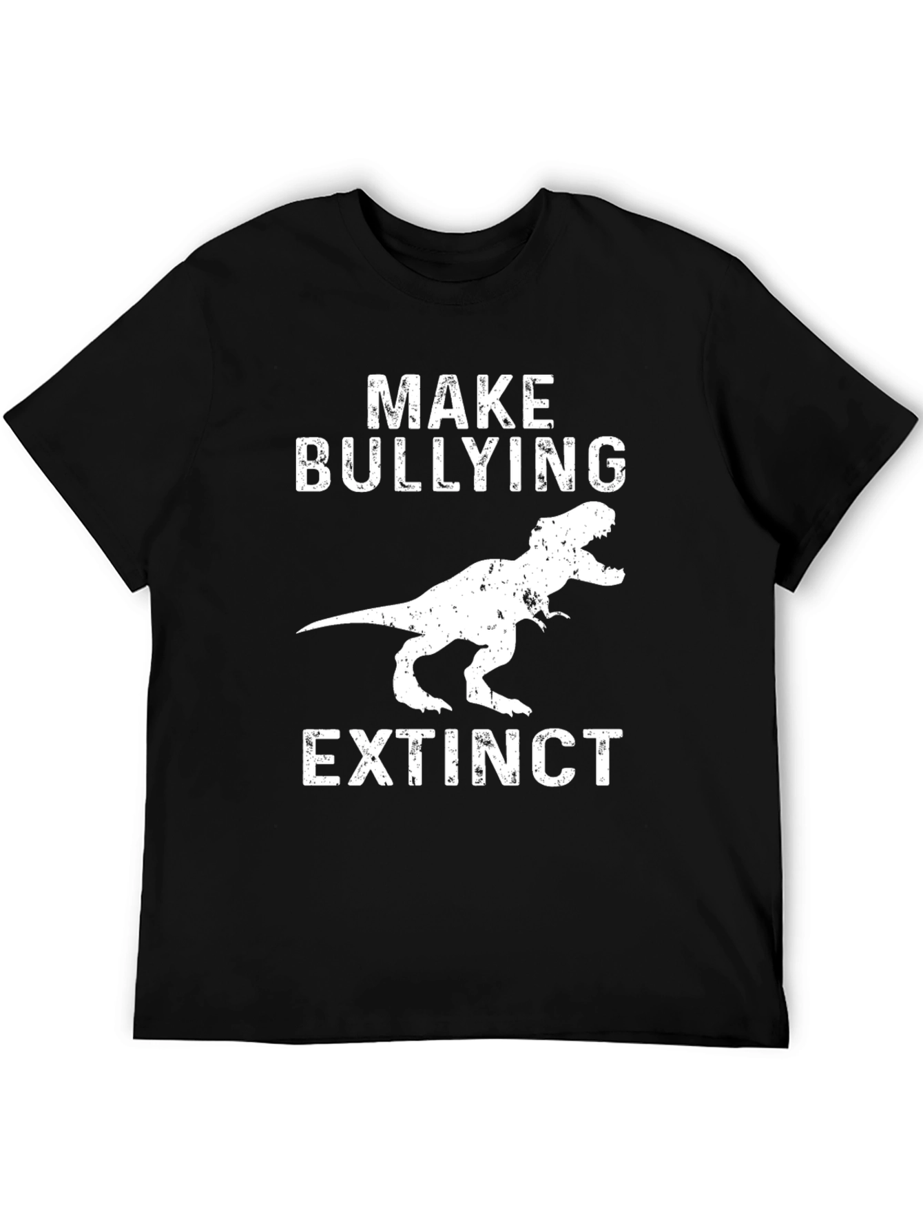 Make Bullying Extinct Dinosaur Graphic Tee