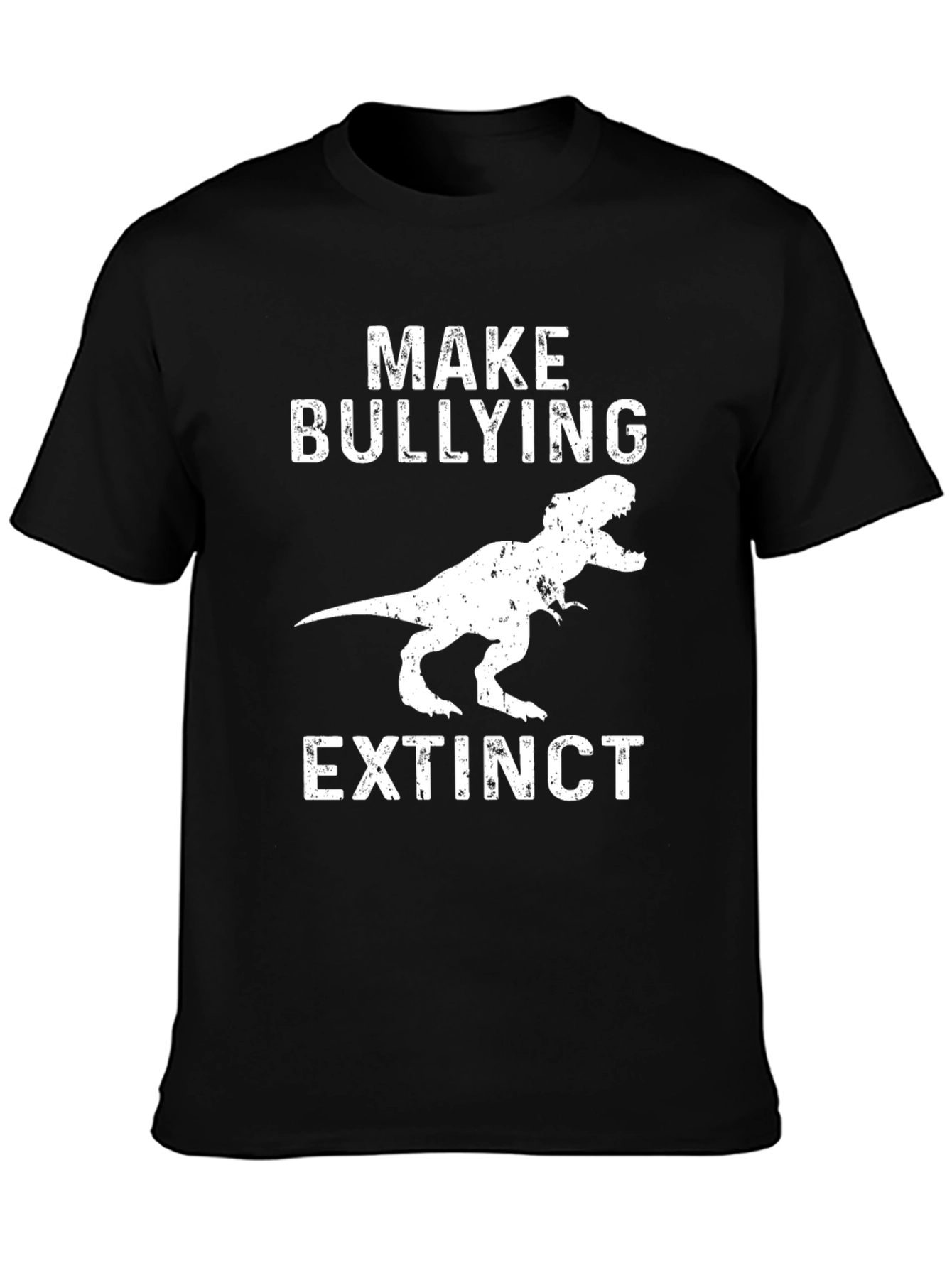 Make Bullying Extinct Dinosaur Graphic Tee