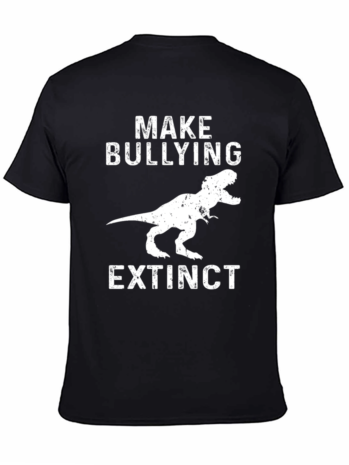 Make Bullying Extinct Dinosaur Graphic Tee