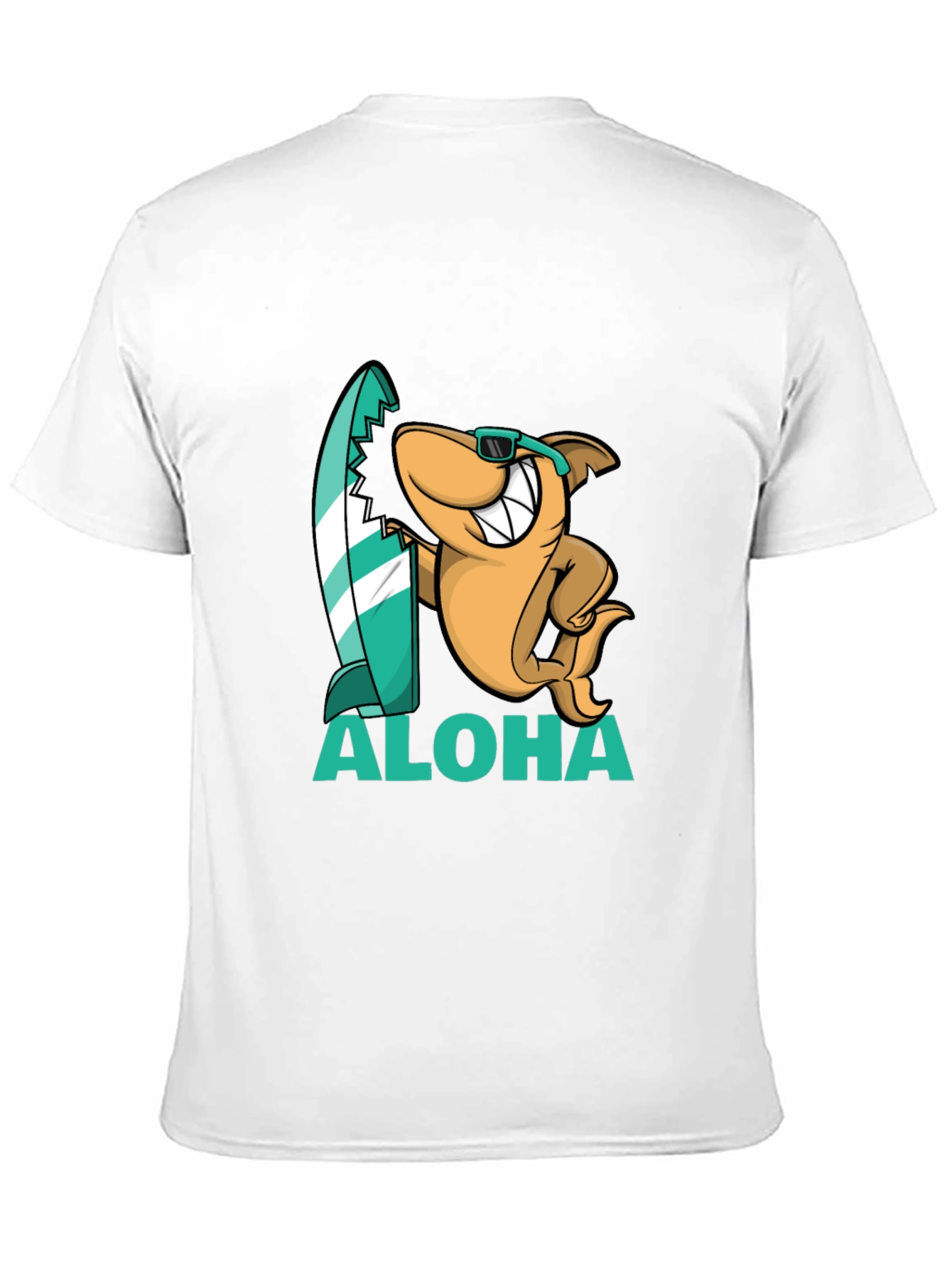Aloha Shark Graphic Tee - Black