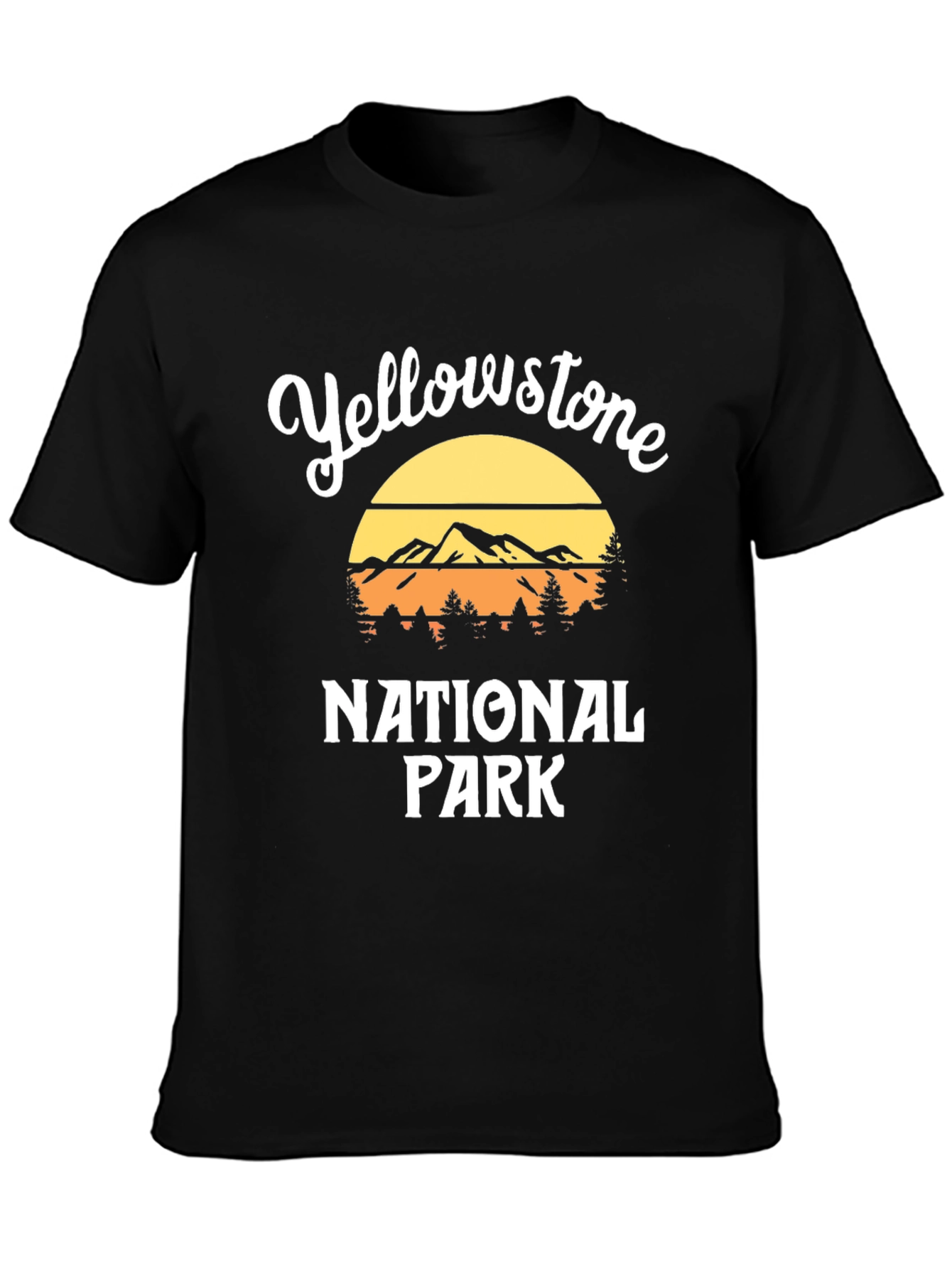 Yellowstone National Park Retro Graphic Tee