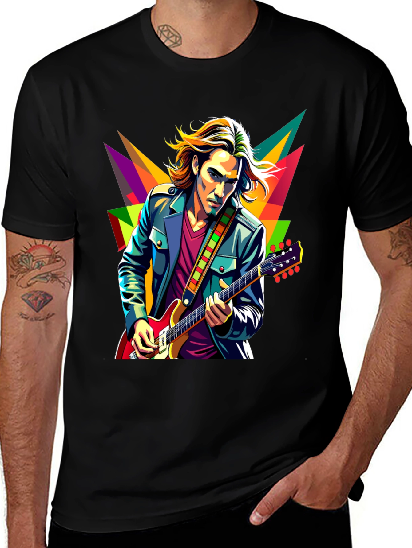 Guitar Hero Graphic Tee - Rock On!