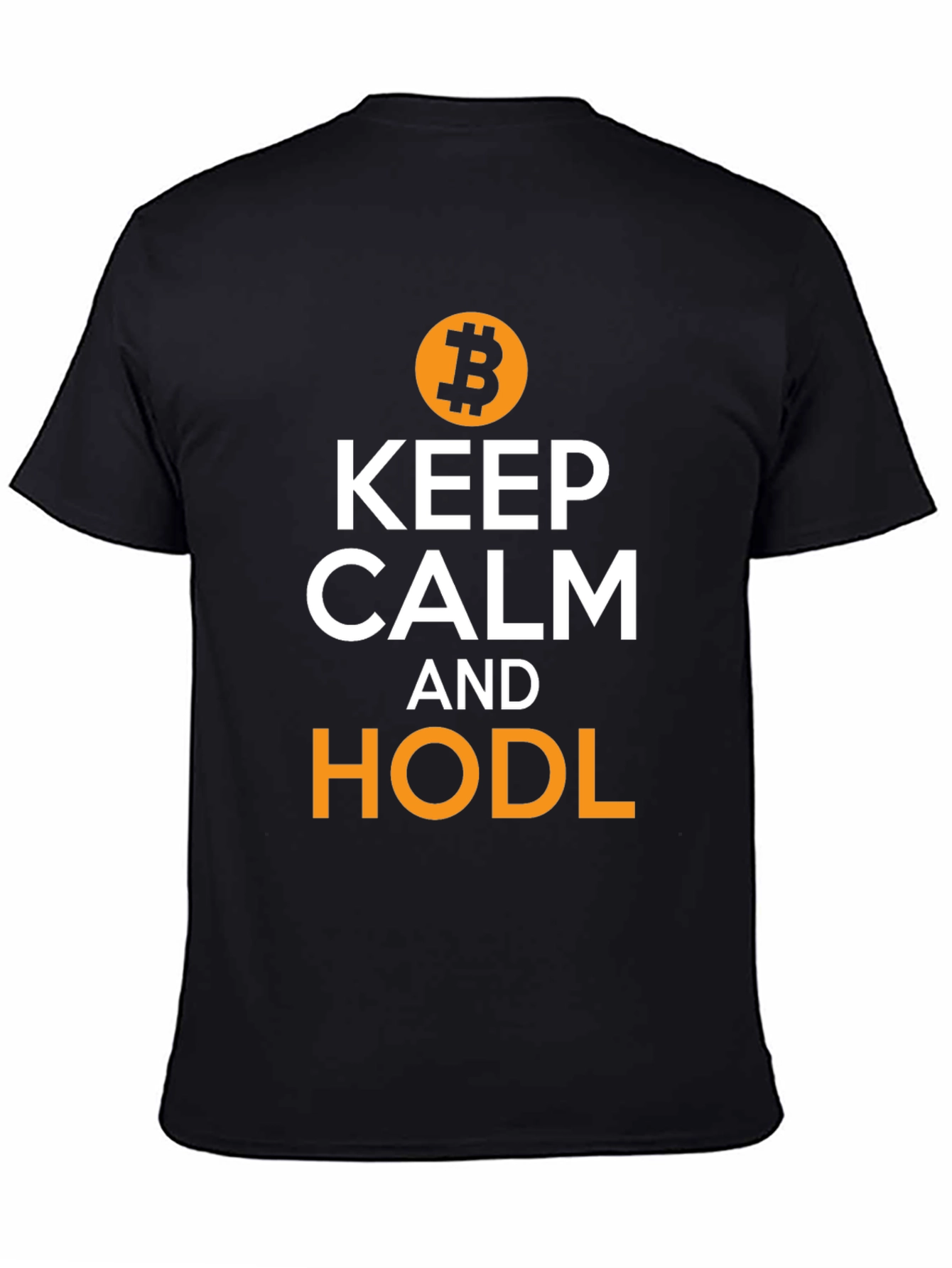 Bitcoin HODL T-Shirt - Keep Calm Crypto Tee