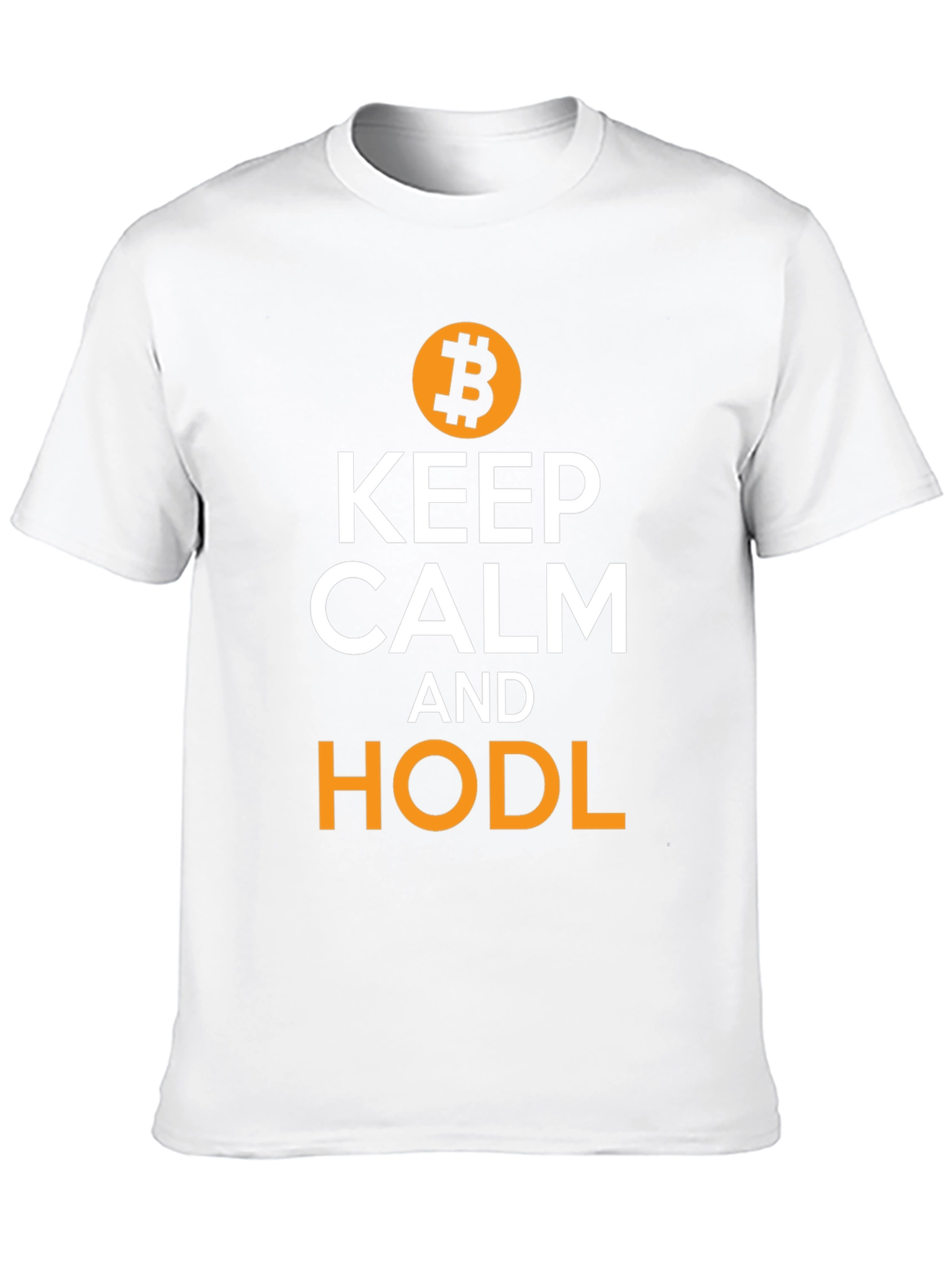 Bitcoin HODL T-Shirt - Keep Calm Crypto Tee