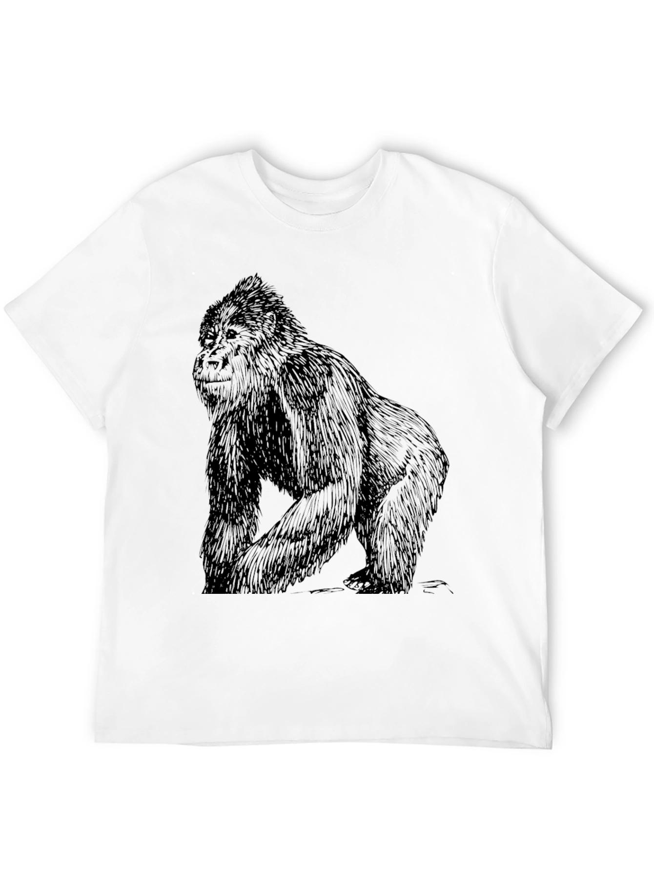 Gorilla Graphic T-Shirt - Black