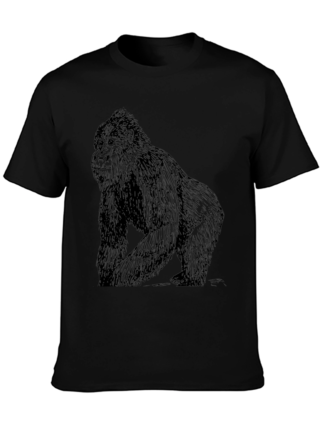 Gorilla Graphic T-Shirt - Black