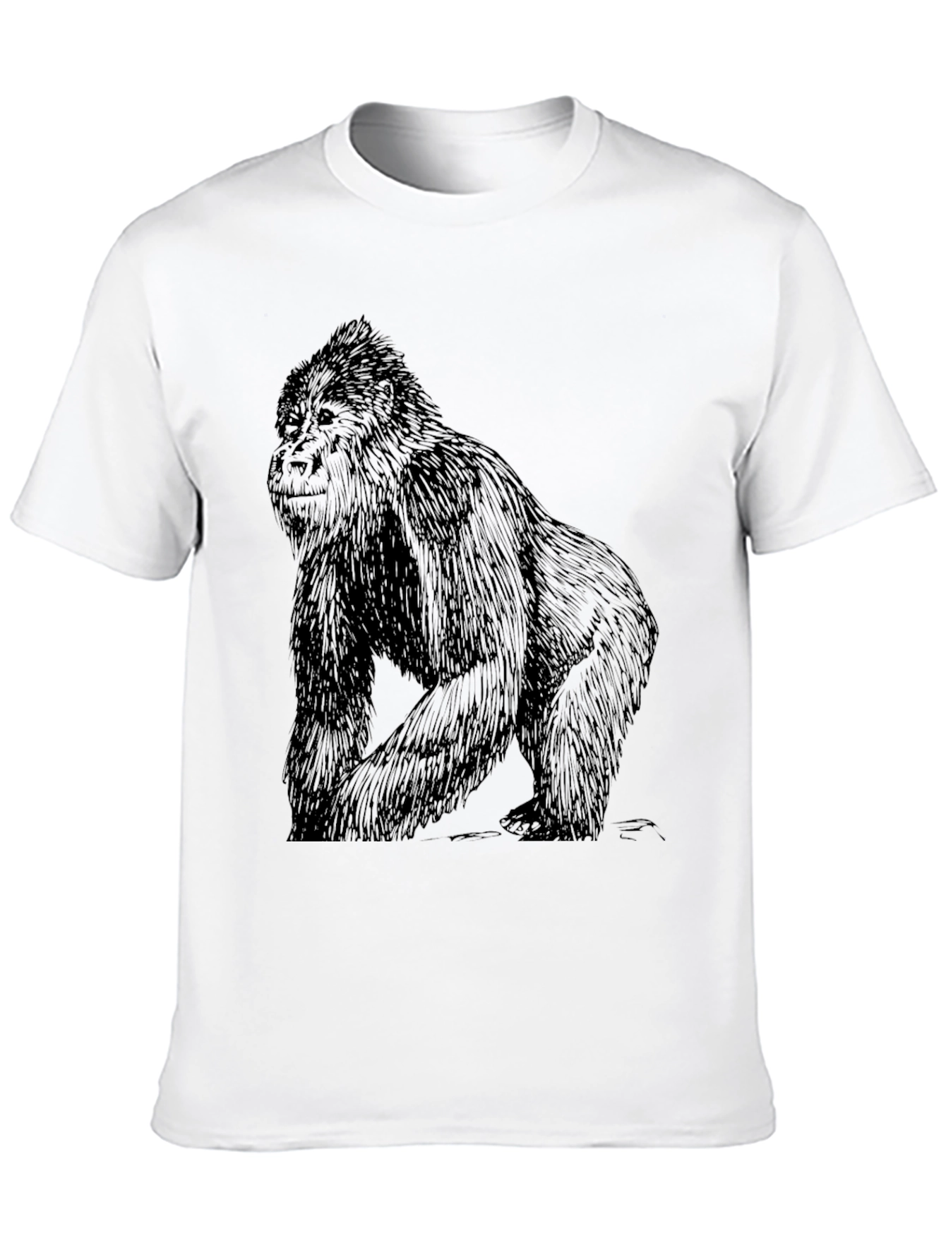 Gorilla Graphic T-Shirt - Black