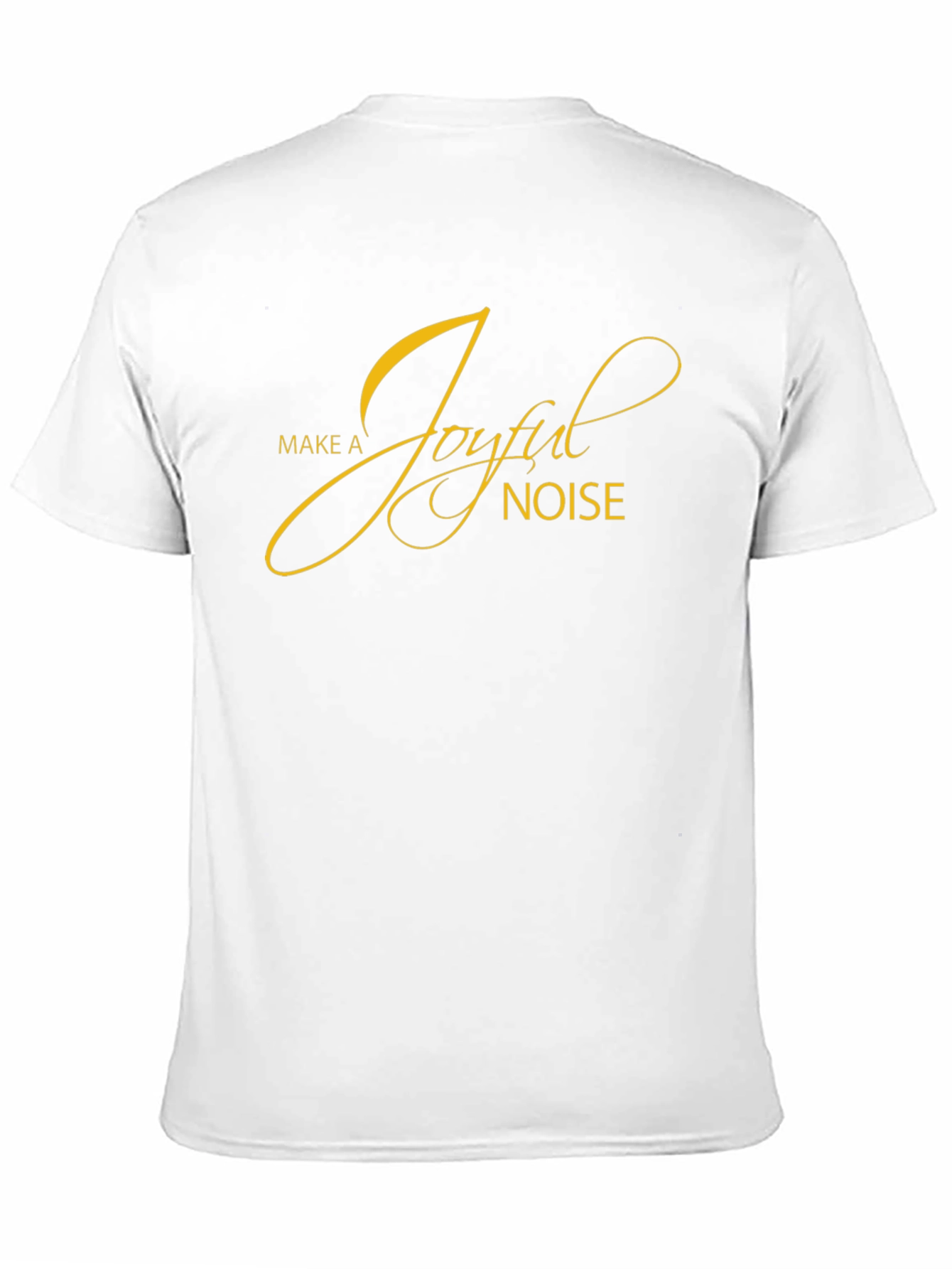 Joyful Noise Graphic Tee - Black Cotton T-Shirt