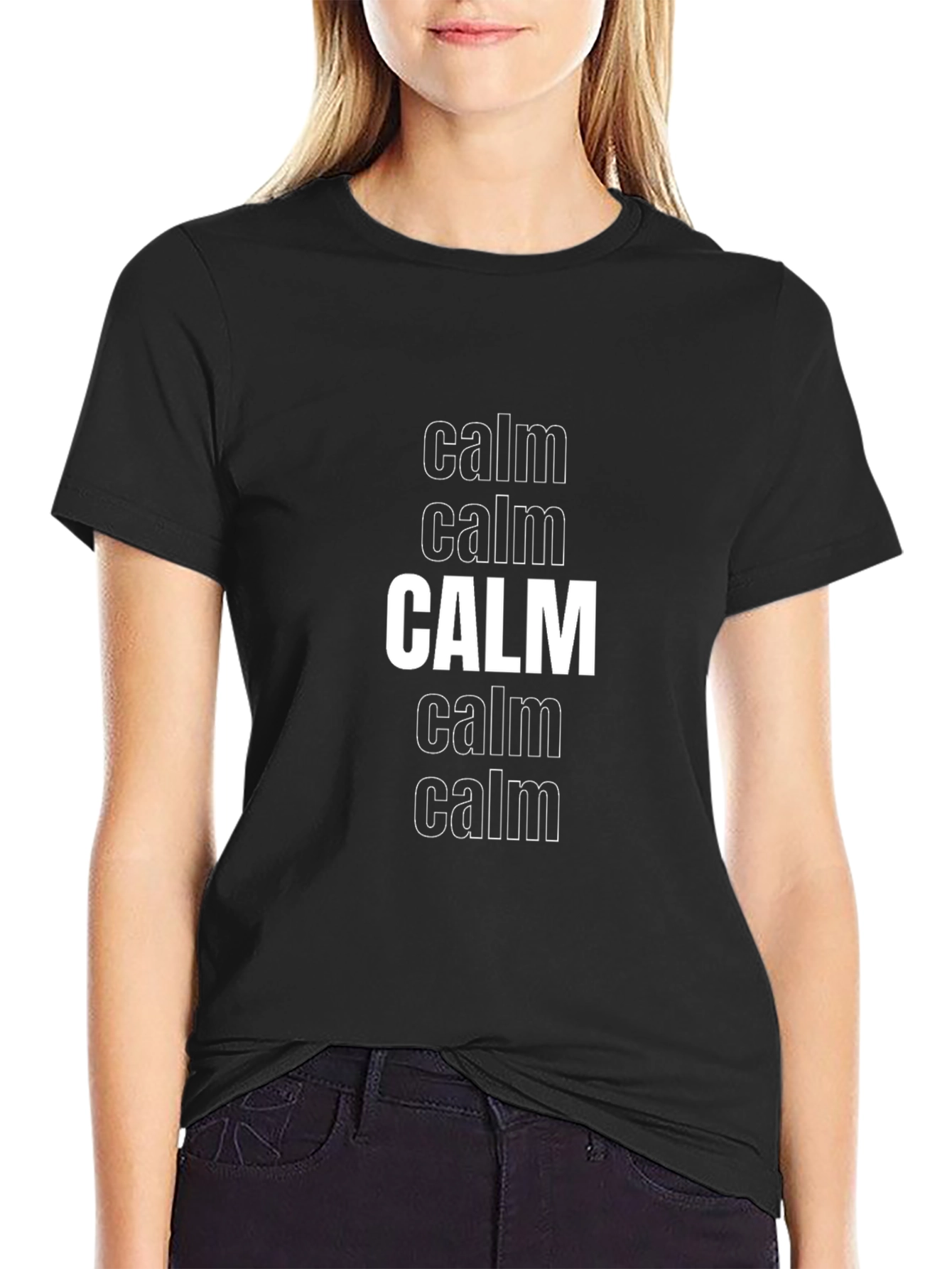 Calm Graphic T-Shirt - Relaxed Fit