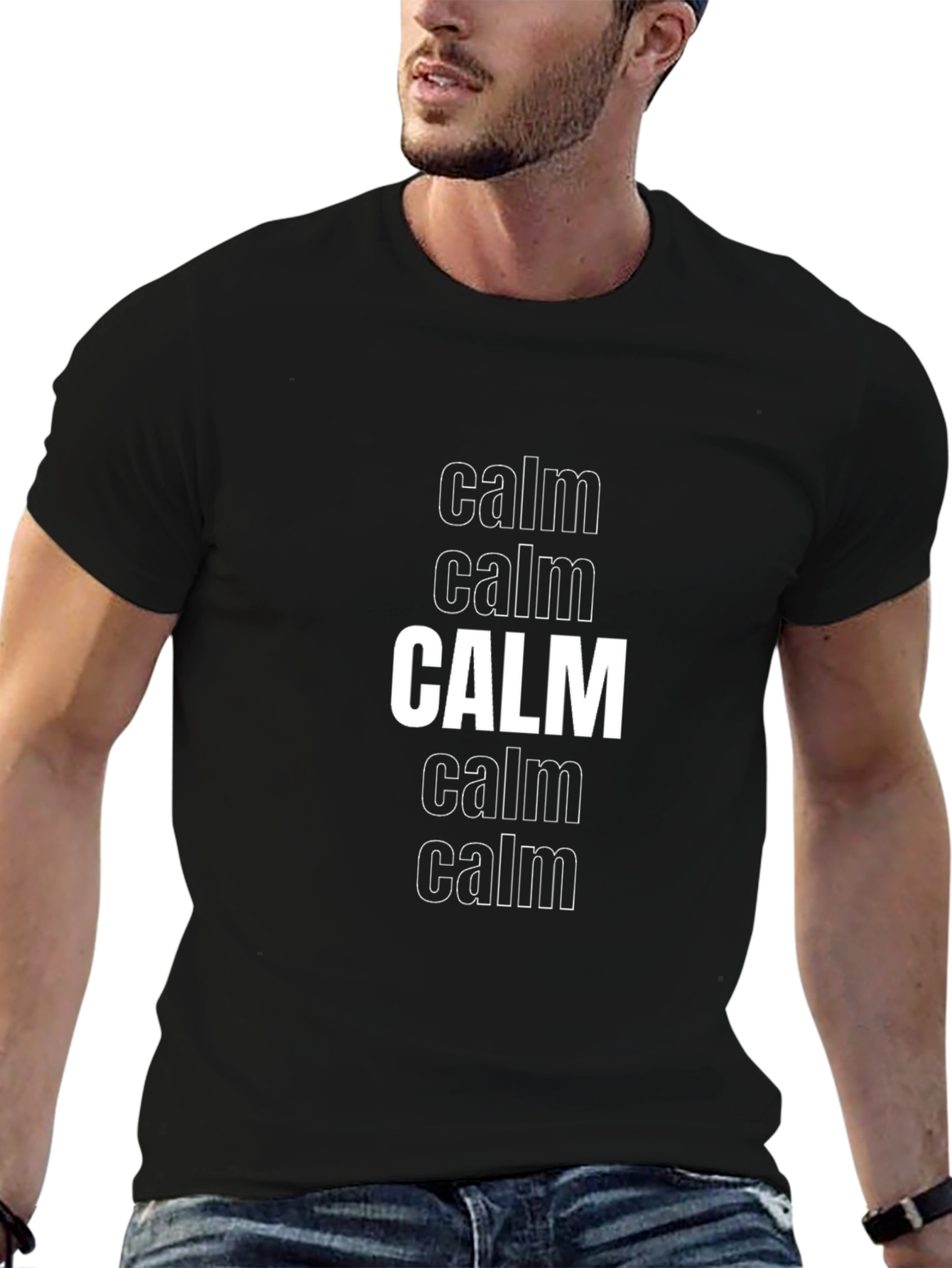 Calm Graphic T-Shirt - Relaxed Fit
