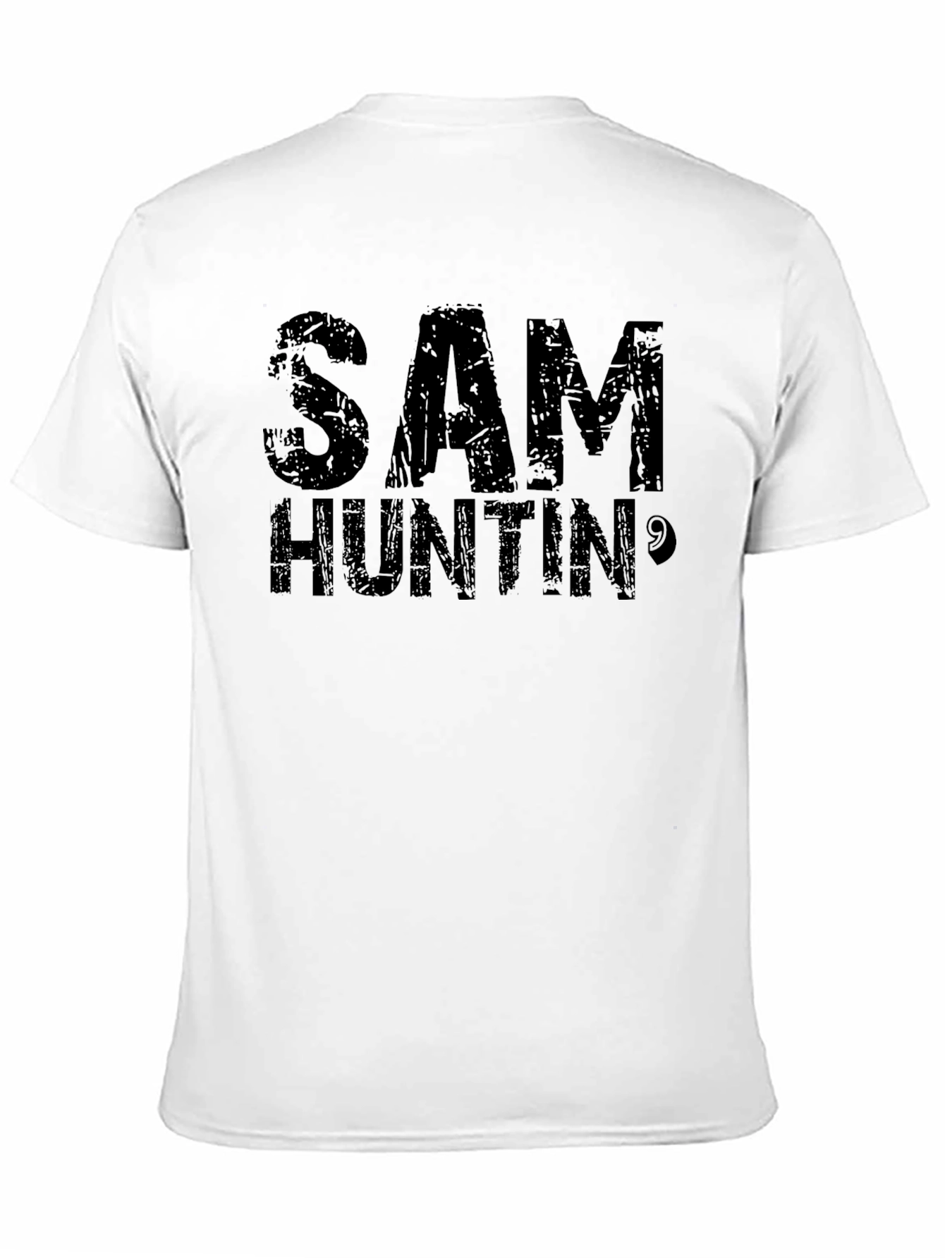 Sam Huntin Black Graphic T-Shirt